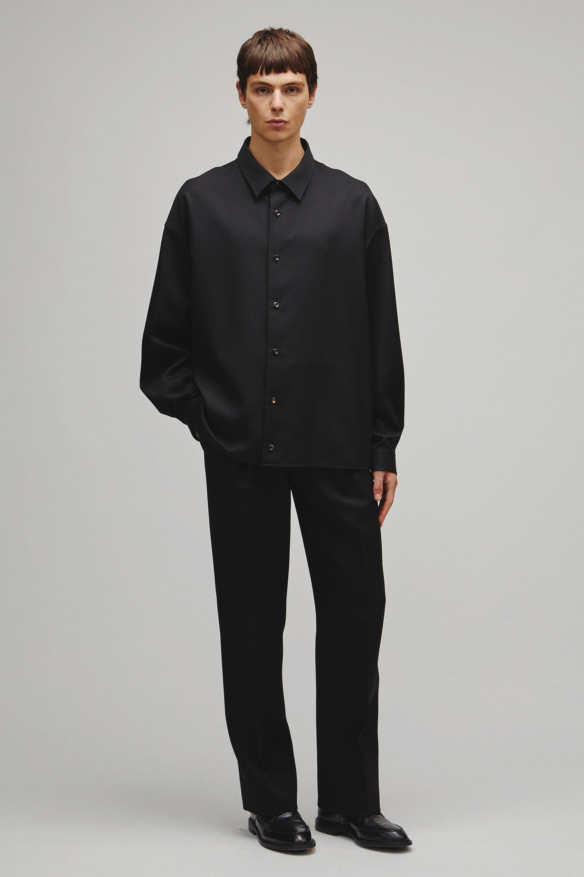RERACS BALLOON CARDIGAN SHIRT