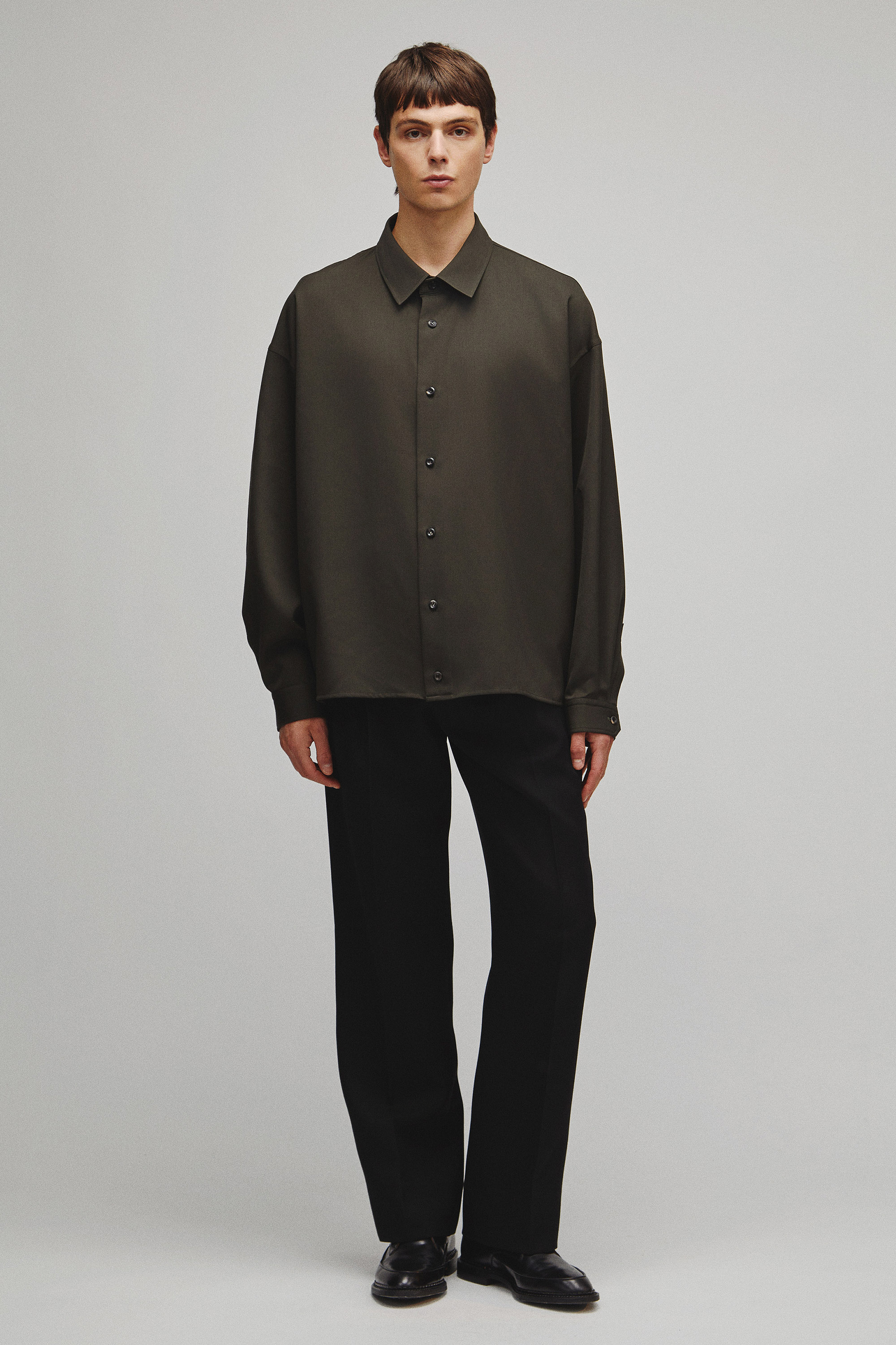 RERACS BALLOON CARDIGAN SHIRT