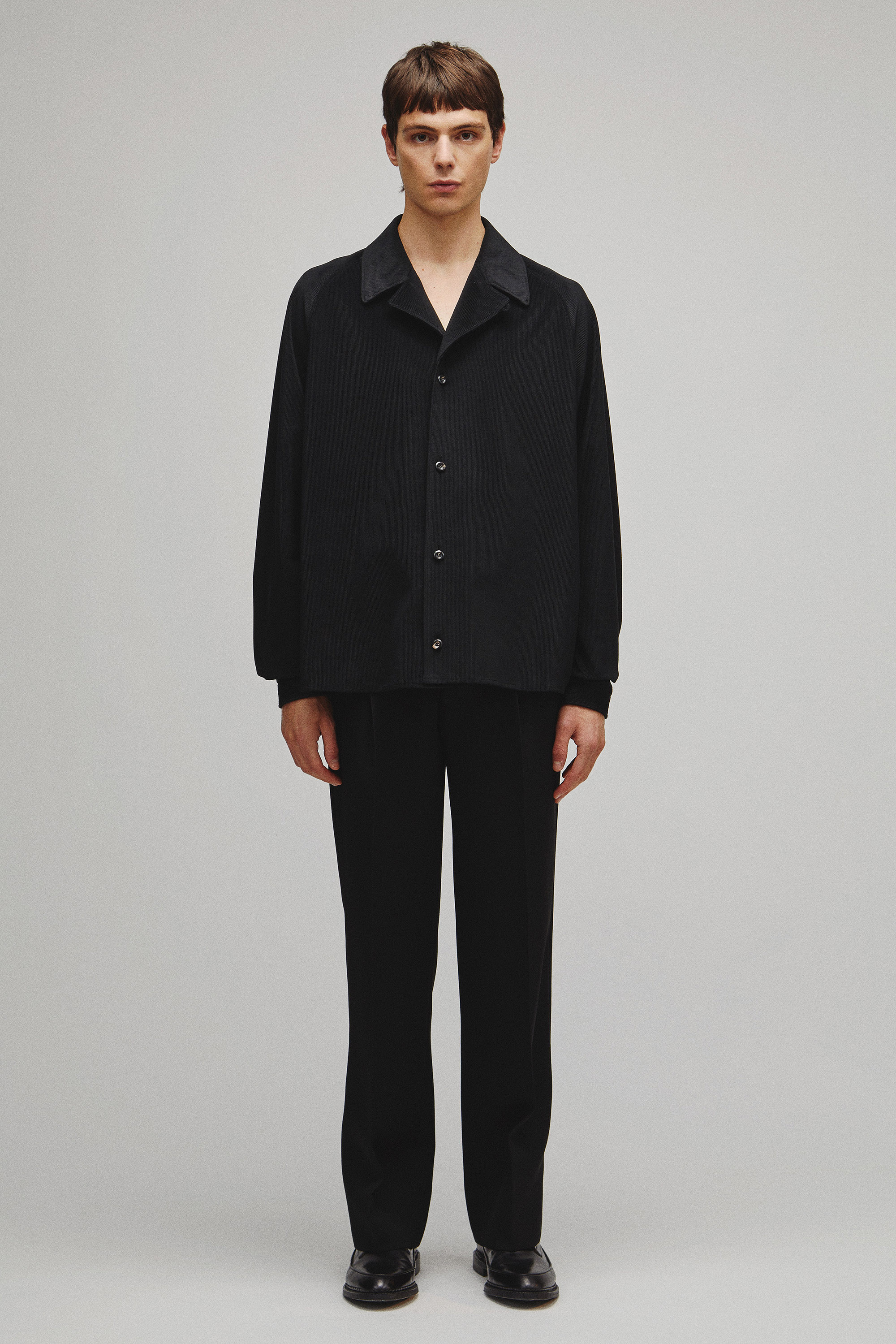 RERACS OPEN COLLAR SHIRT