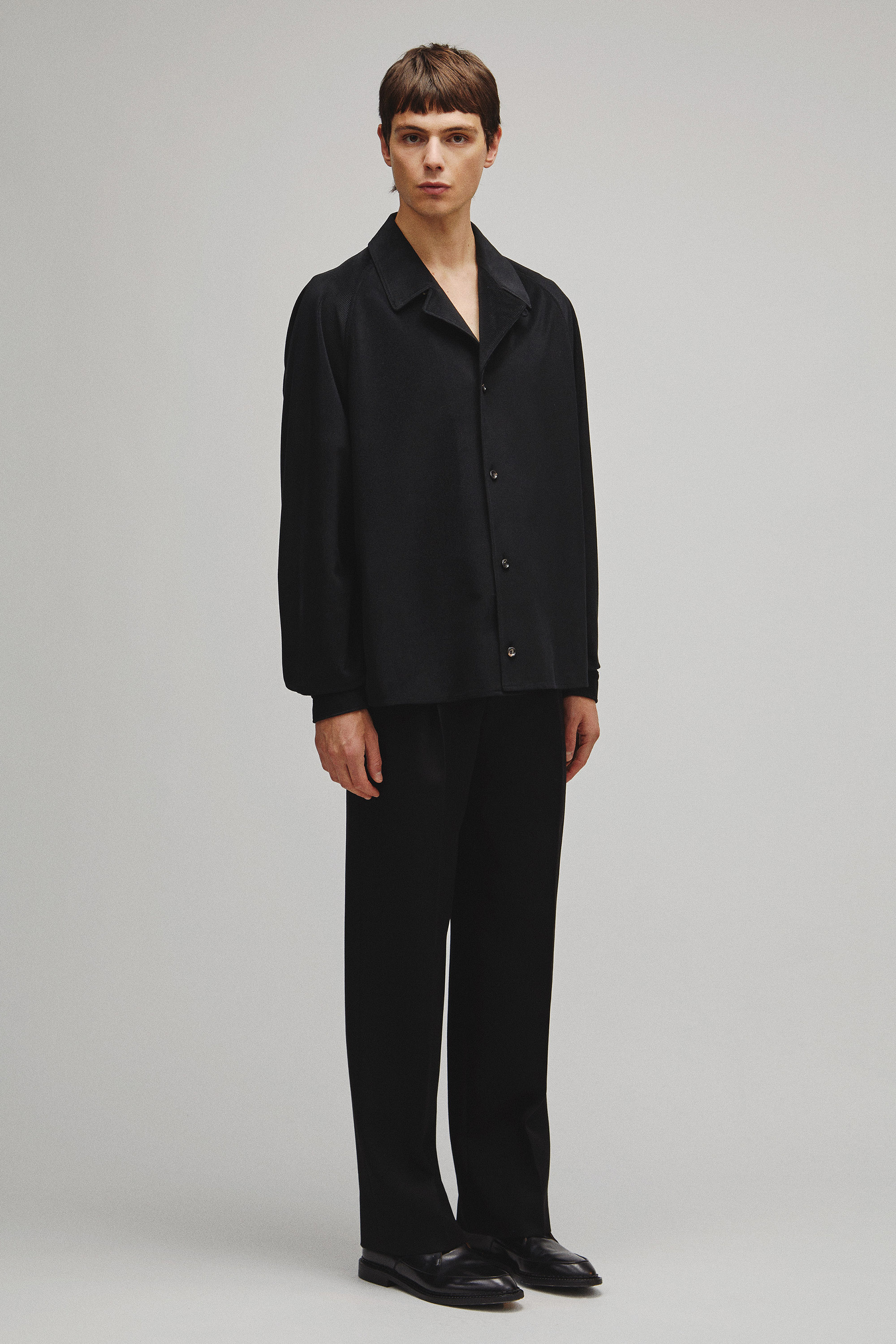 RERACS OPEN COLLAR SHIRT