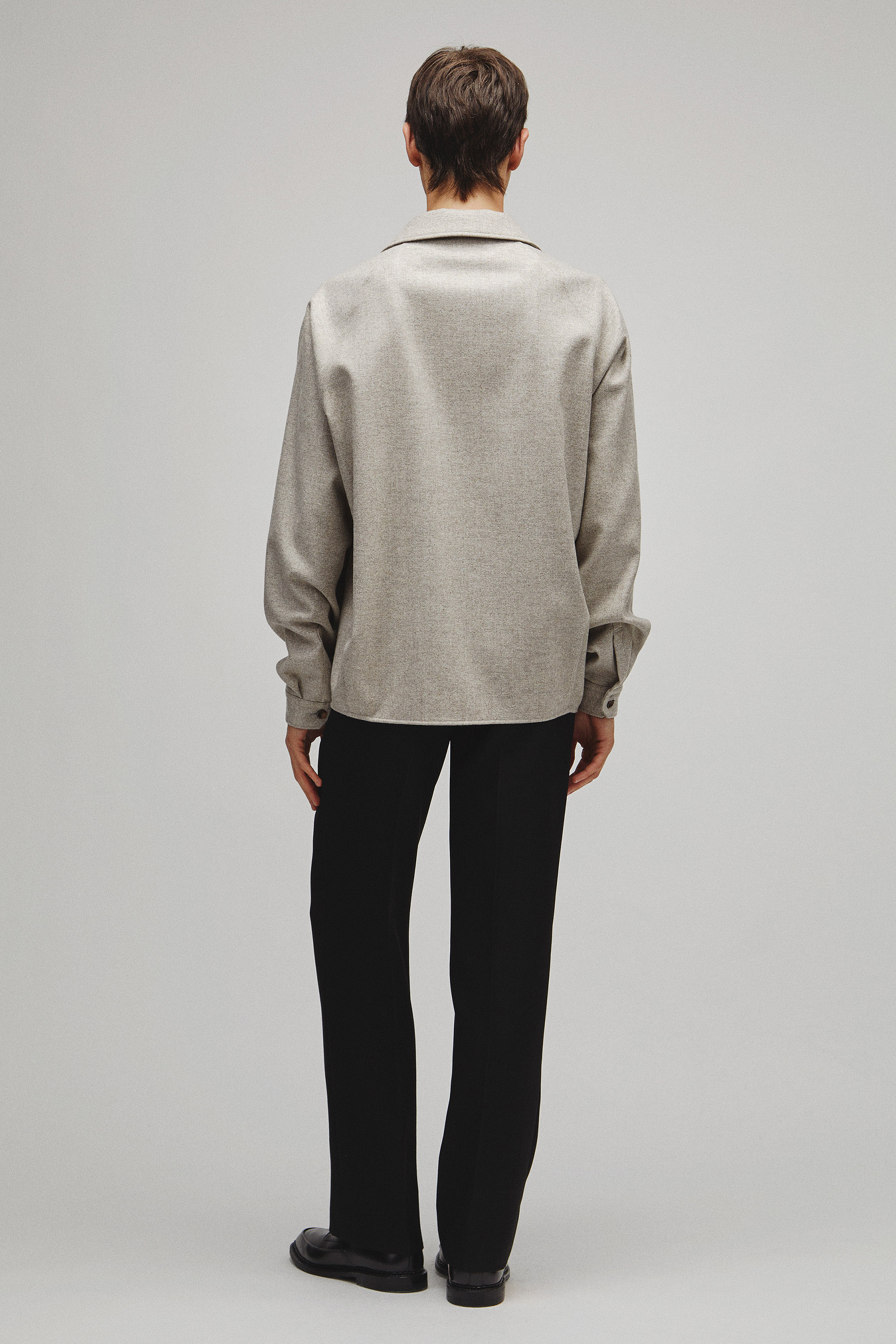RERACS OPEN COLLAR SHIRT