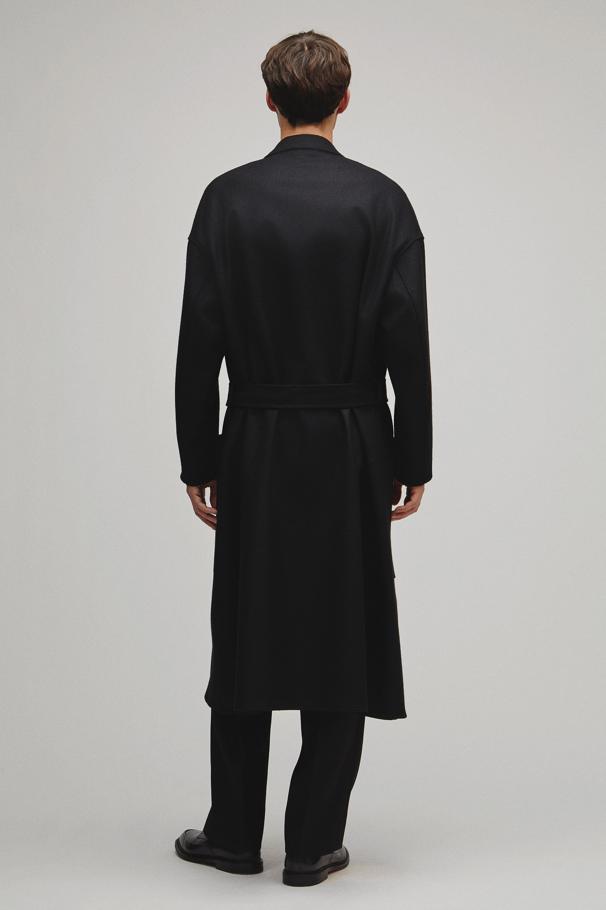 RERACS PEAKED LAPEL SHIRT COAT