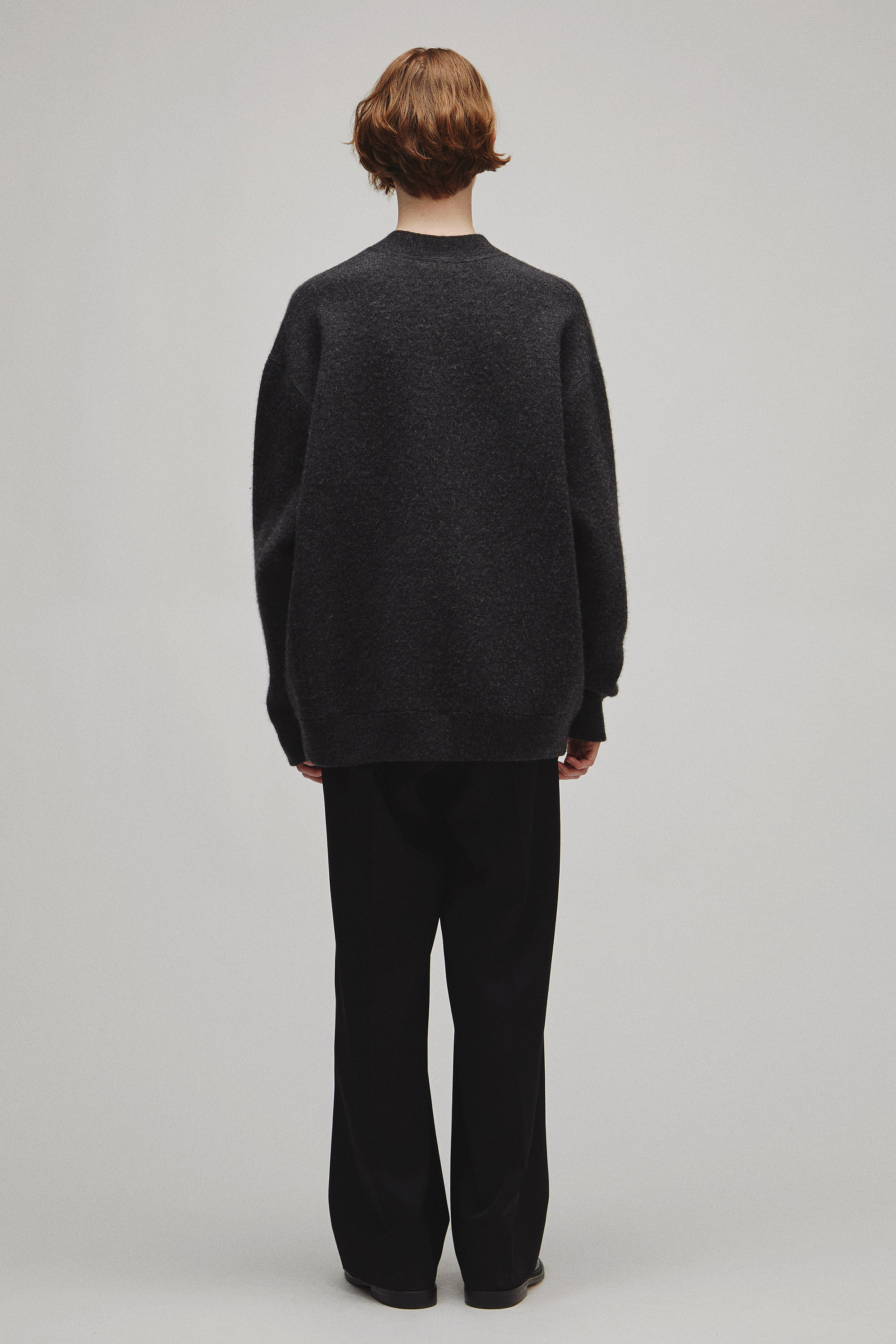 RERACS SNAP BUTTON KNIT CARDIGAN