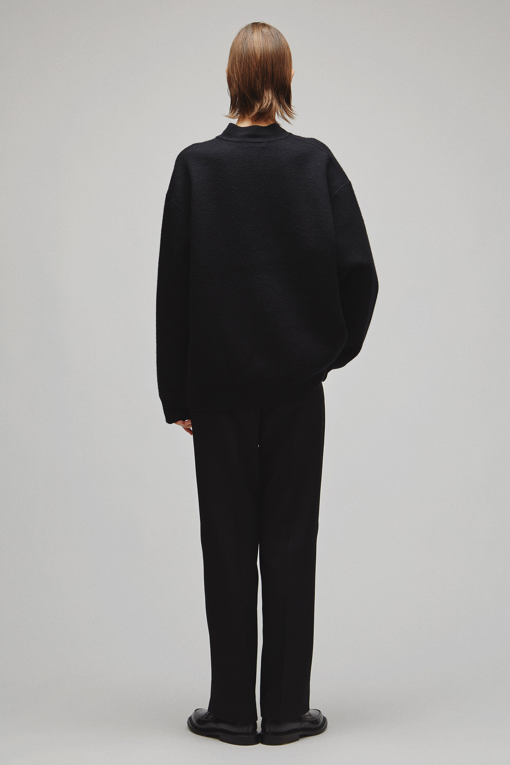 RERACS SNAP BUTTON KNIT CARDIGAN