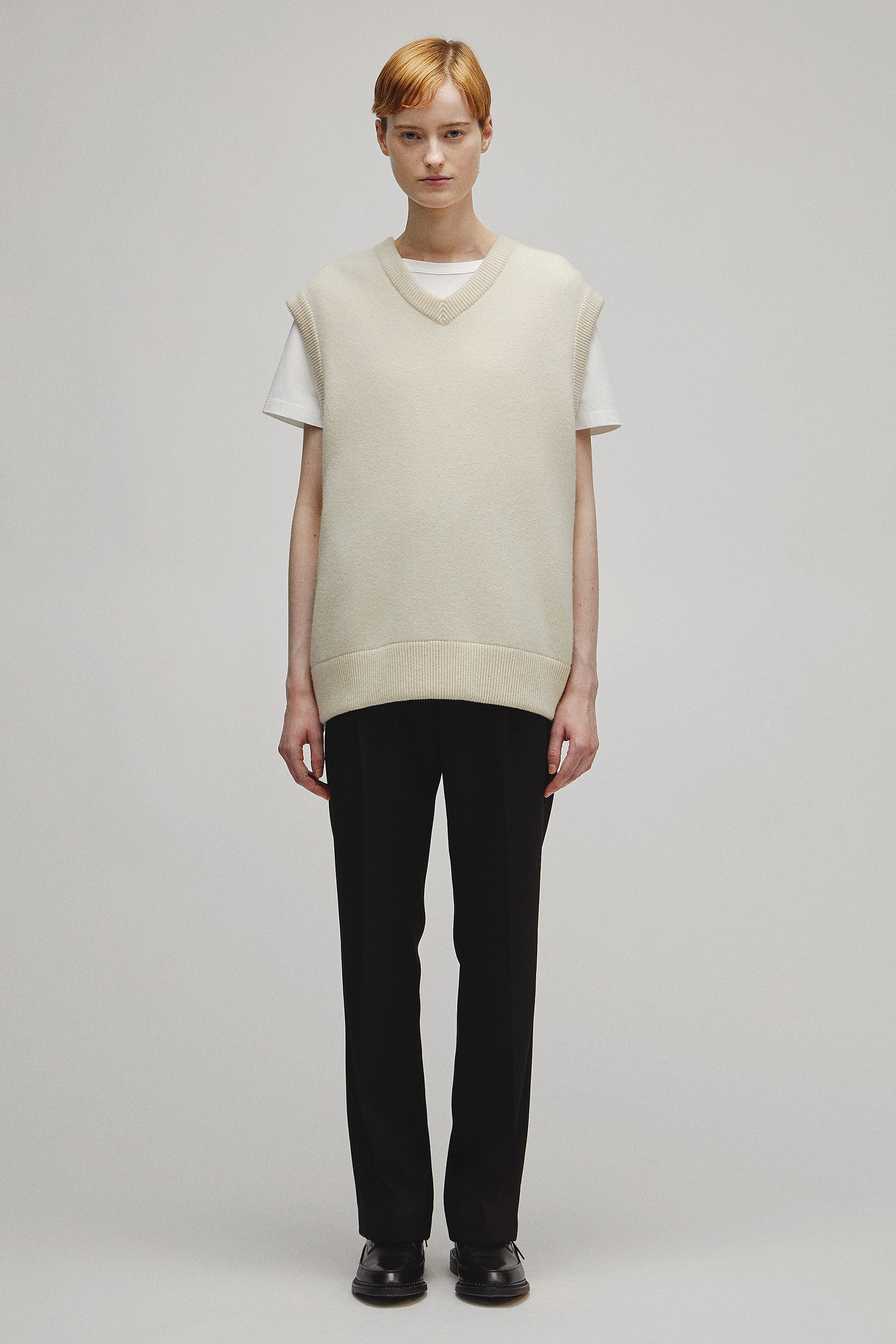 RERACS V NECK PULLOVER KNIT VEST