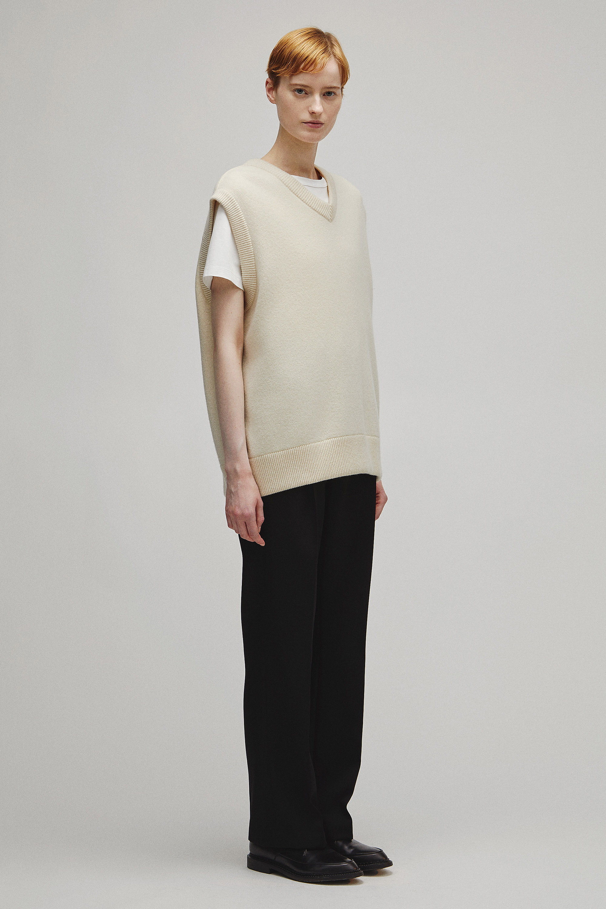 RERACS V NECK PULLOVER KNIT VEST