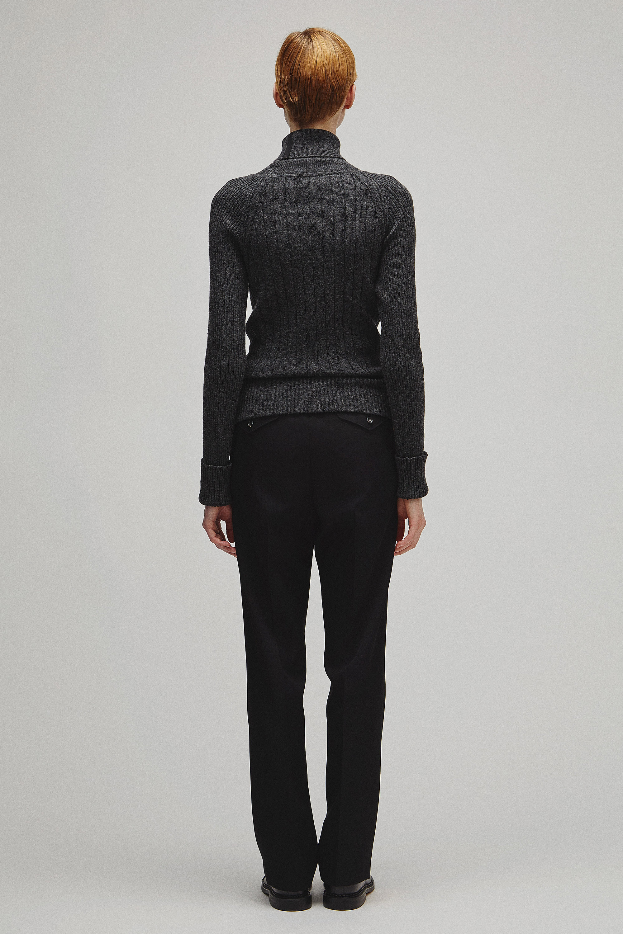 RERACS RAGLAN TURTLE NECK PULLOVER KNIT WOMENS