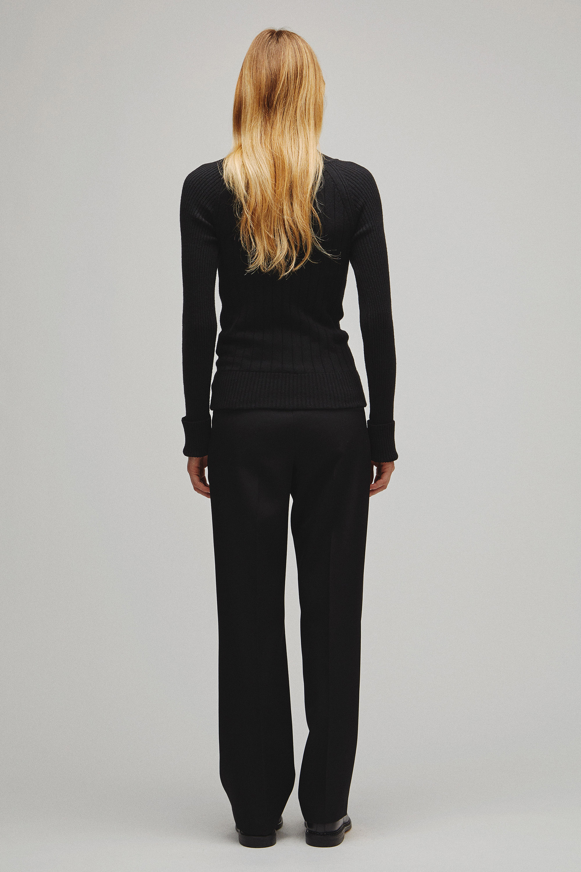 RERACS RAGLAN TURTLE NECK PULLOVER KNIT