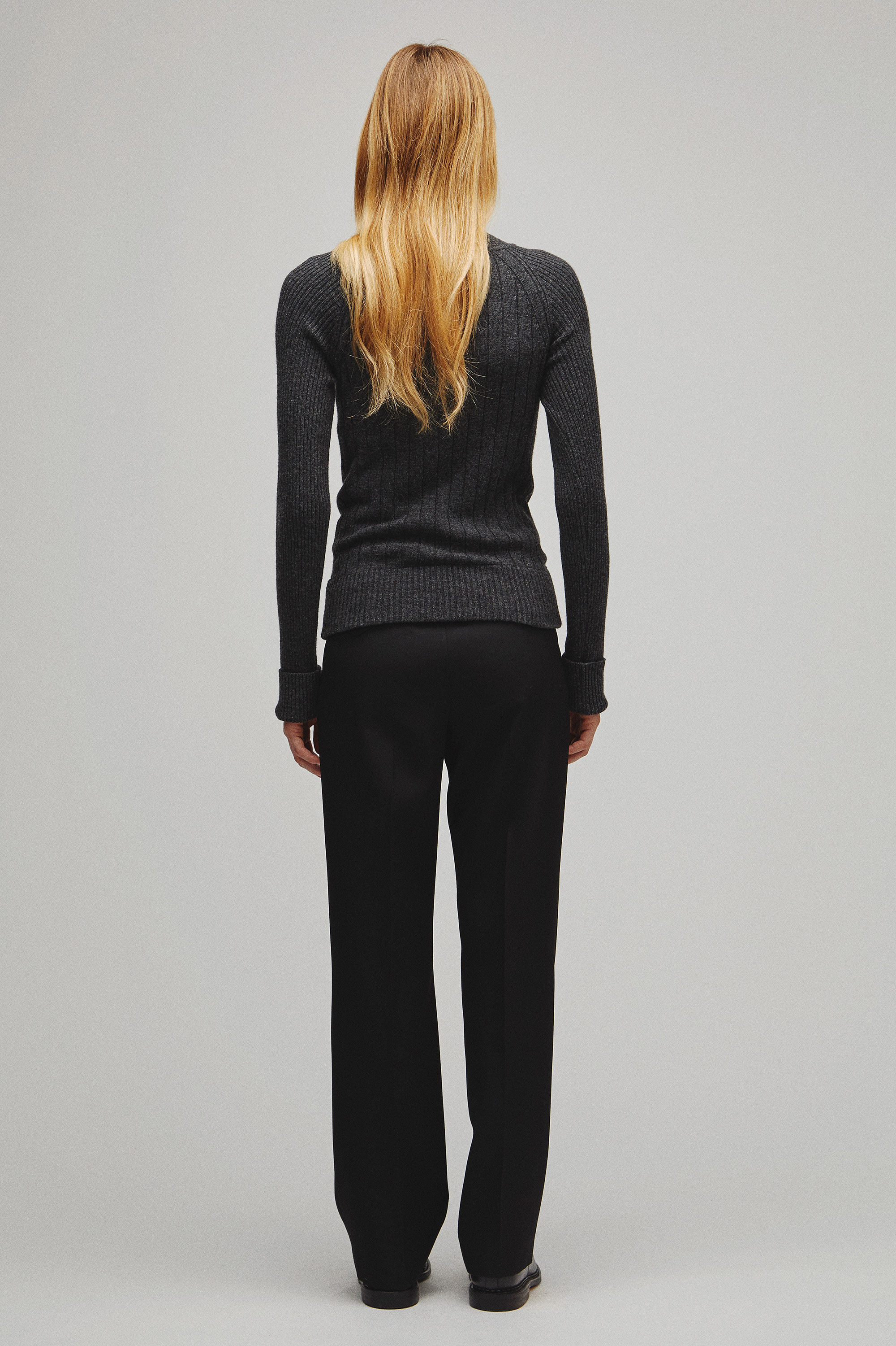 RERACS RAGLAN TURTLE NECK PULLOVER KNIT