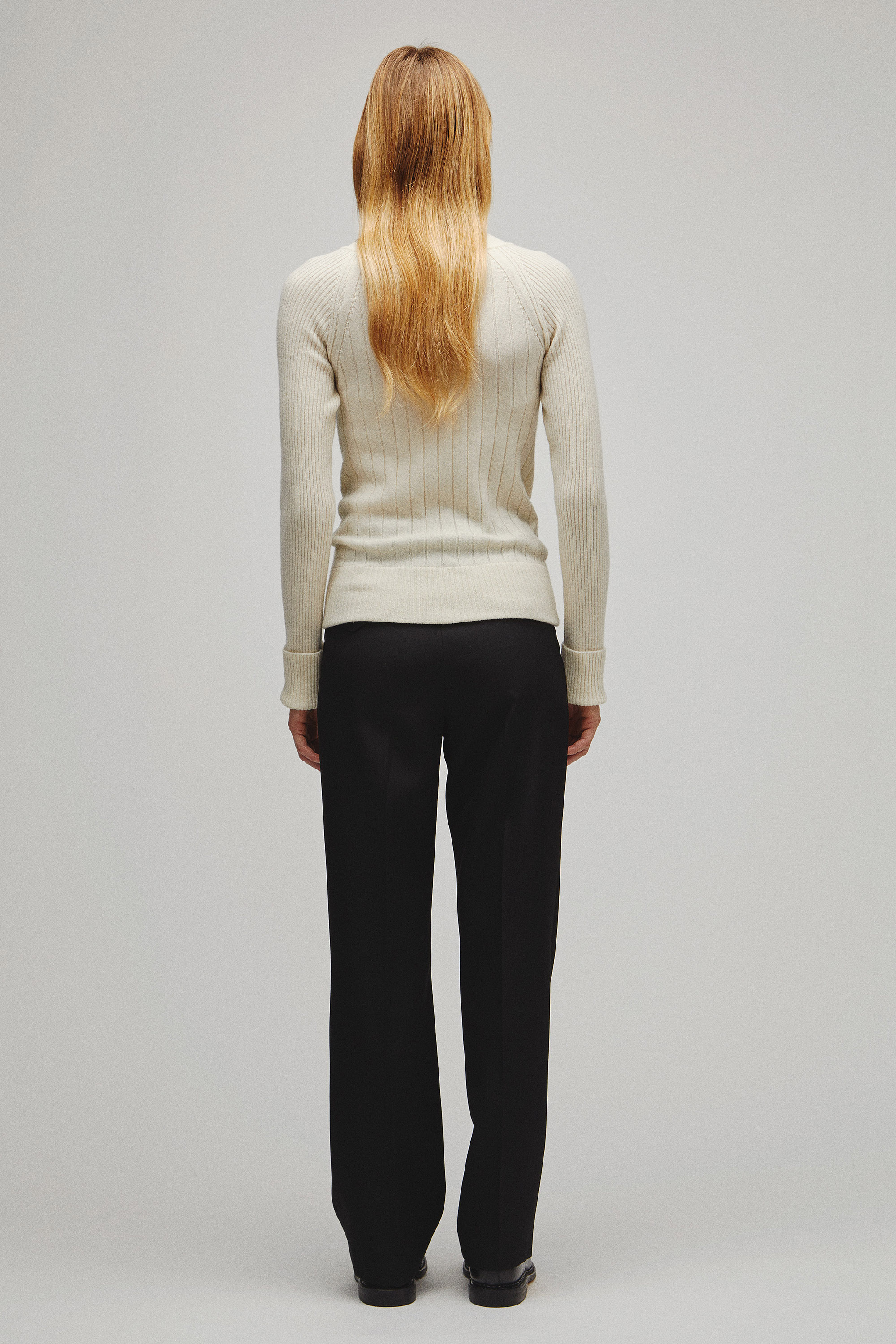 RERACS RAGLAN TURTLE NECK PULLOVER KNIT