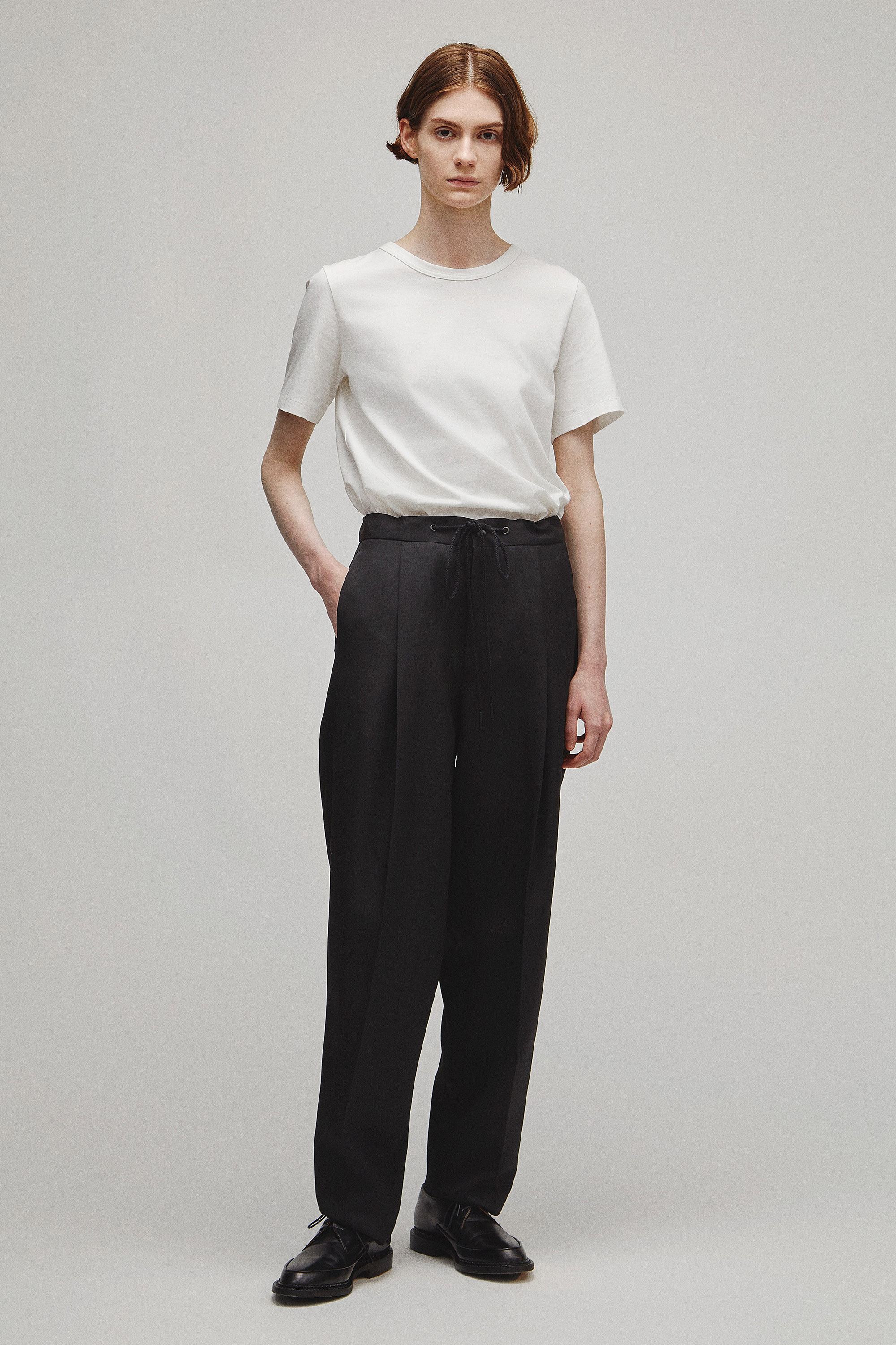 RERACS SIDE STRIPE EASY SLACKS