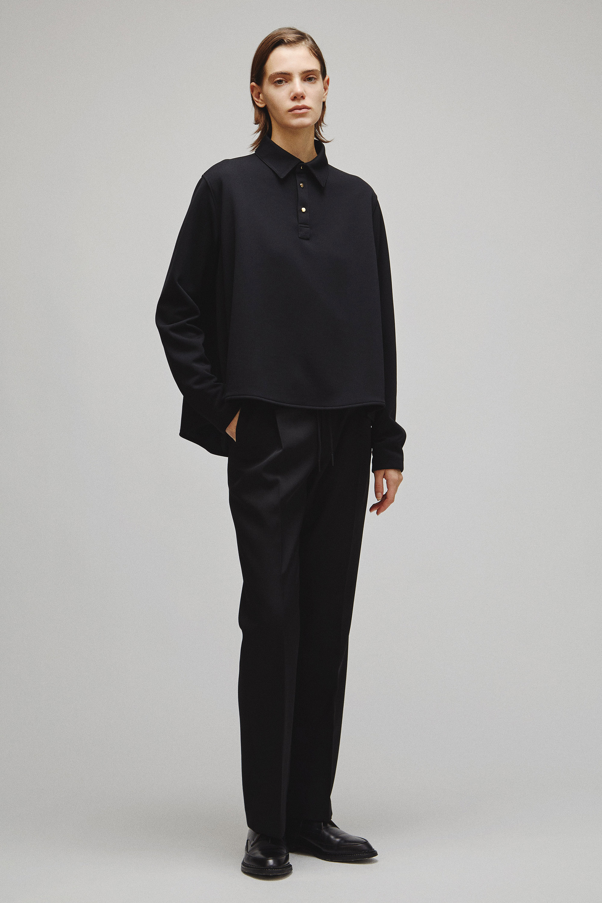 RERACS A-LINE SHORT POLO SHIRT