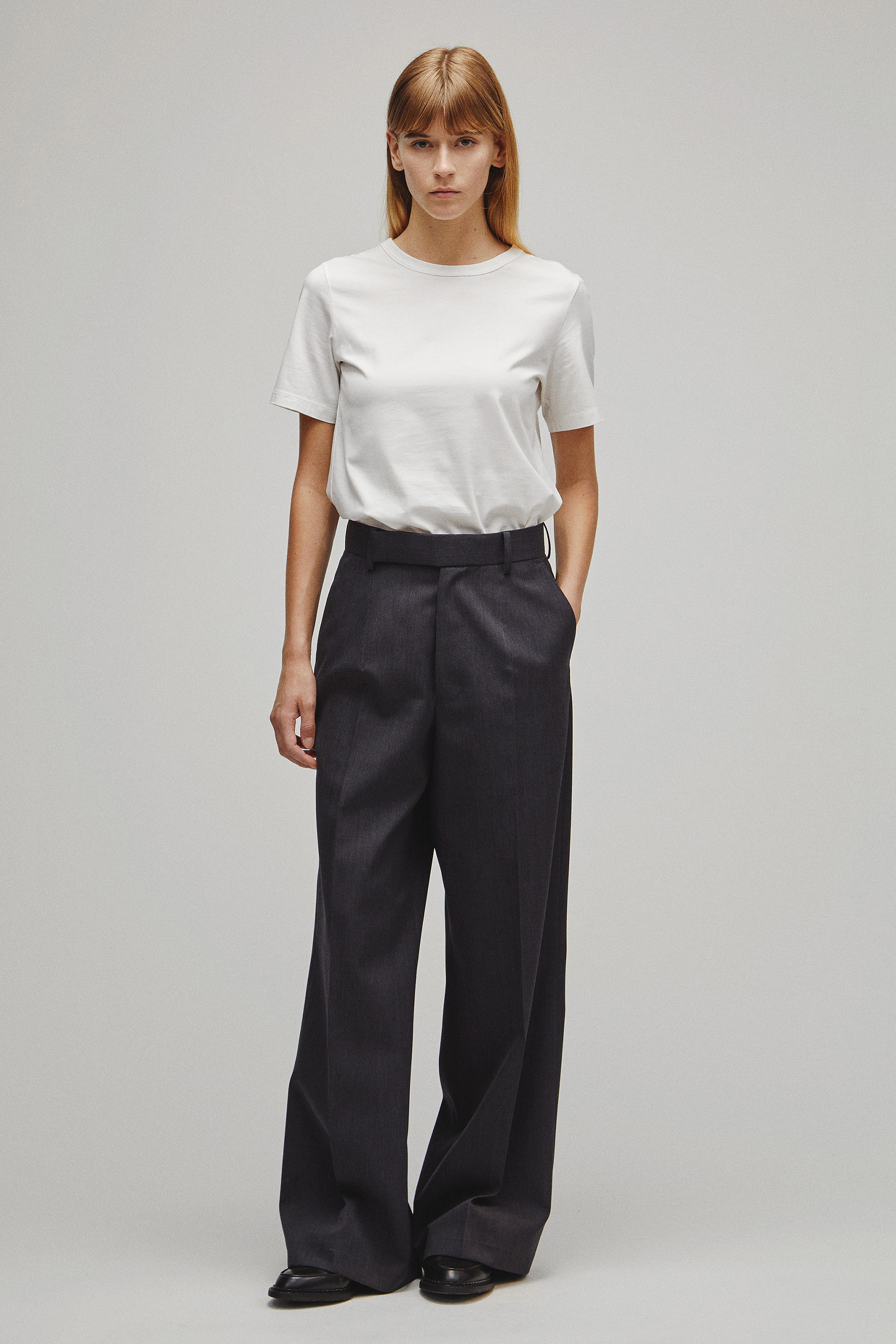 RERACS DARTS WIDE SLACKS