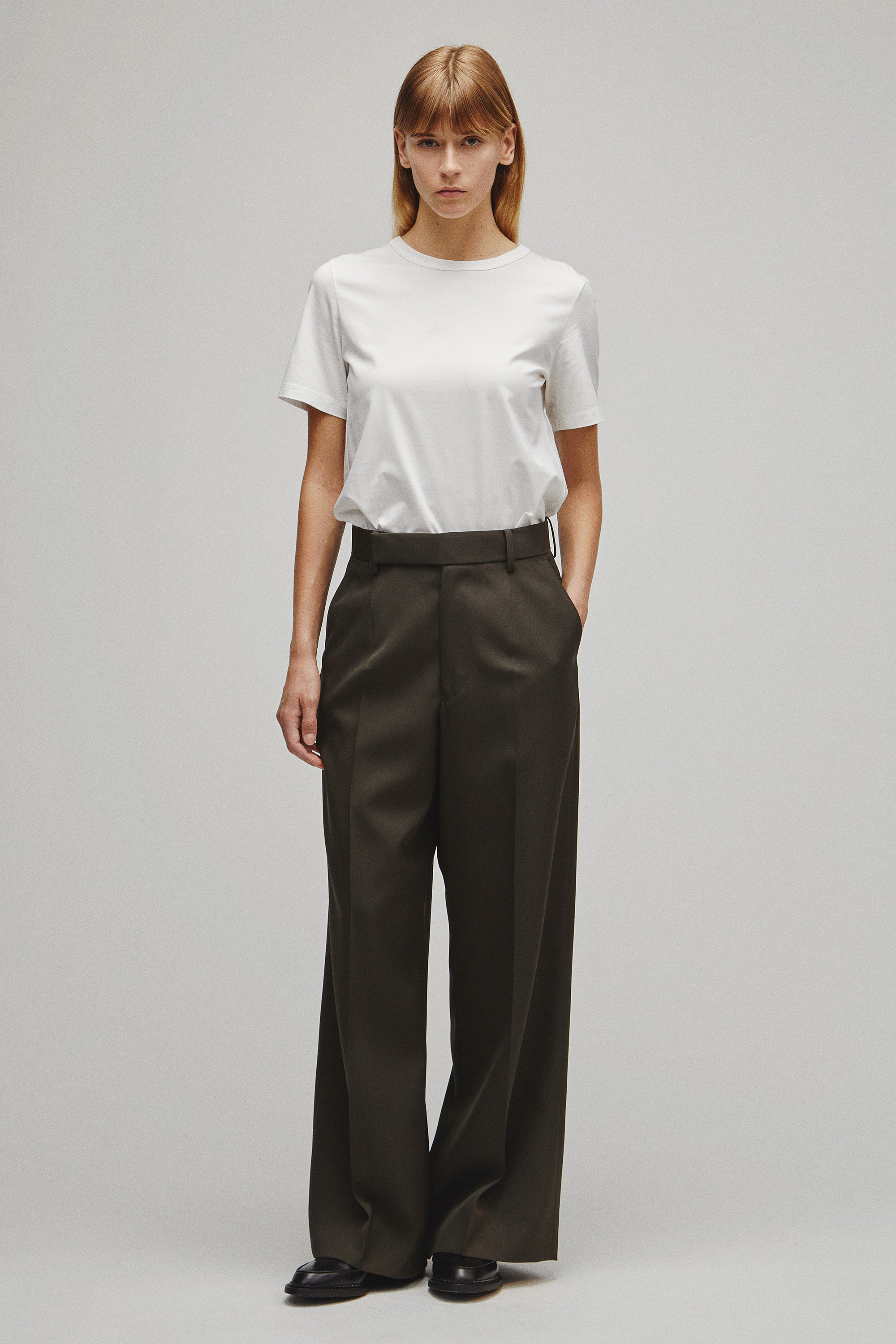 RERACS DARTS WIDE SLACKS
