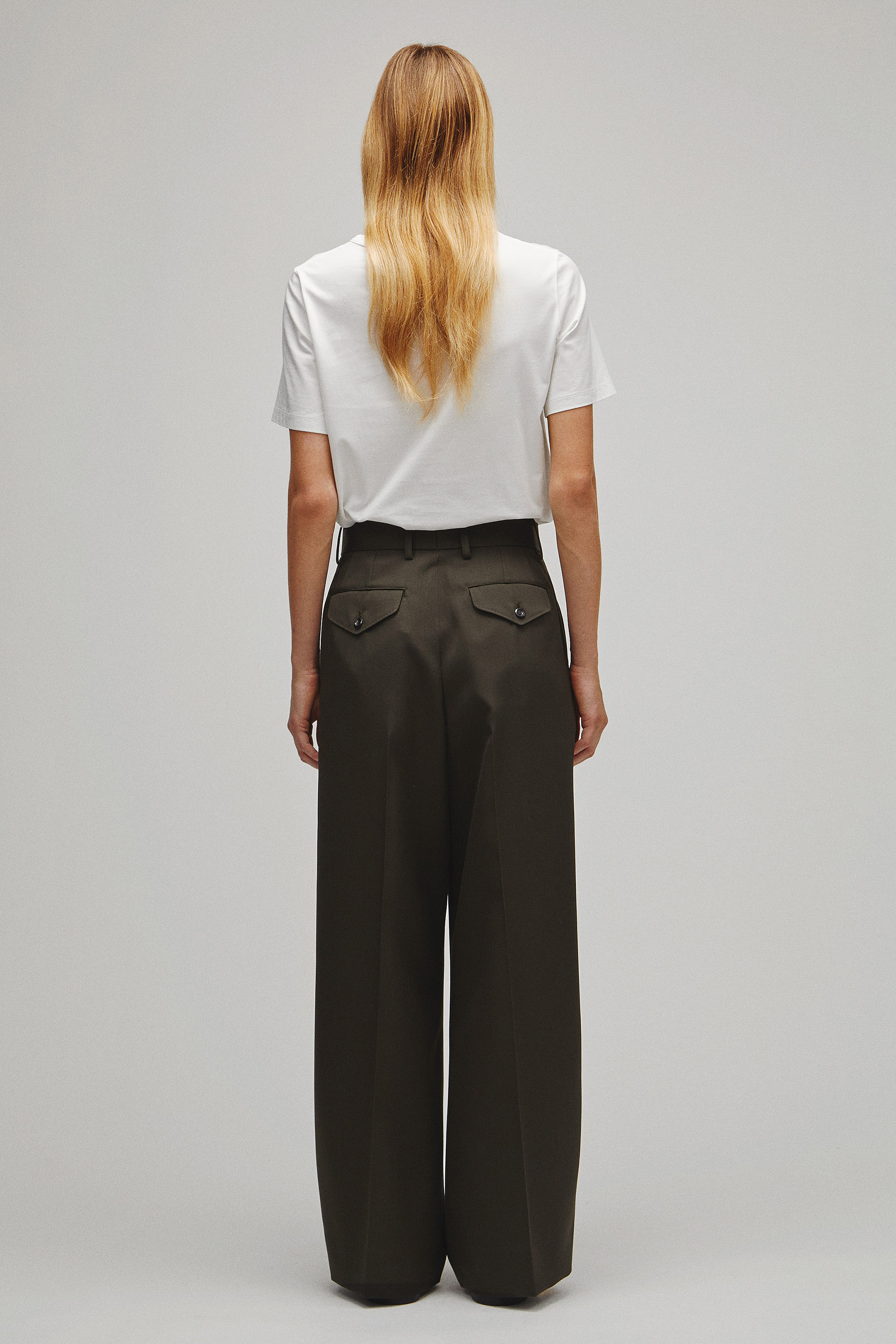 RERACS DARTS WIDE SLACKS