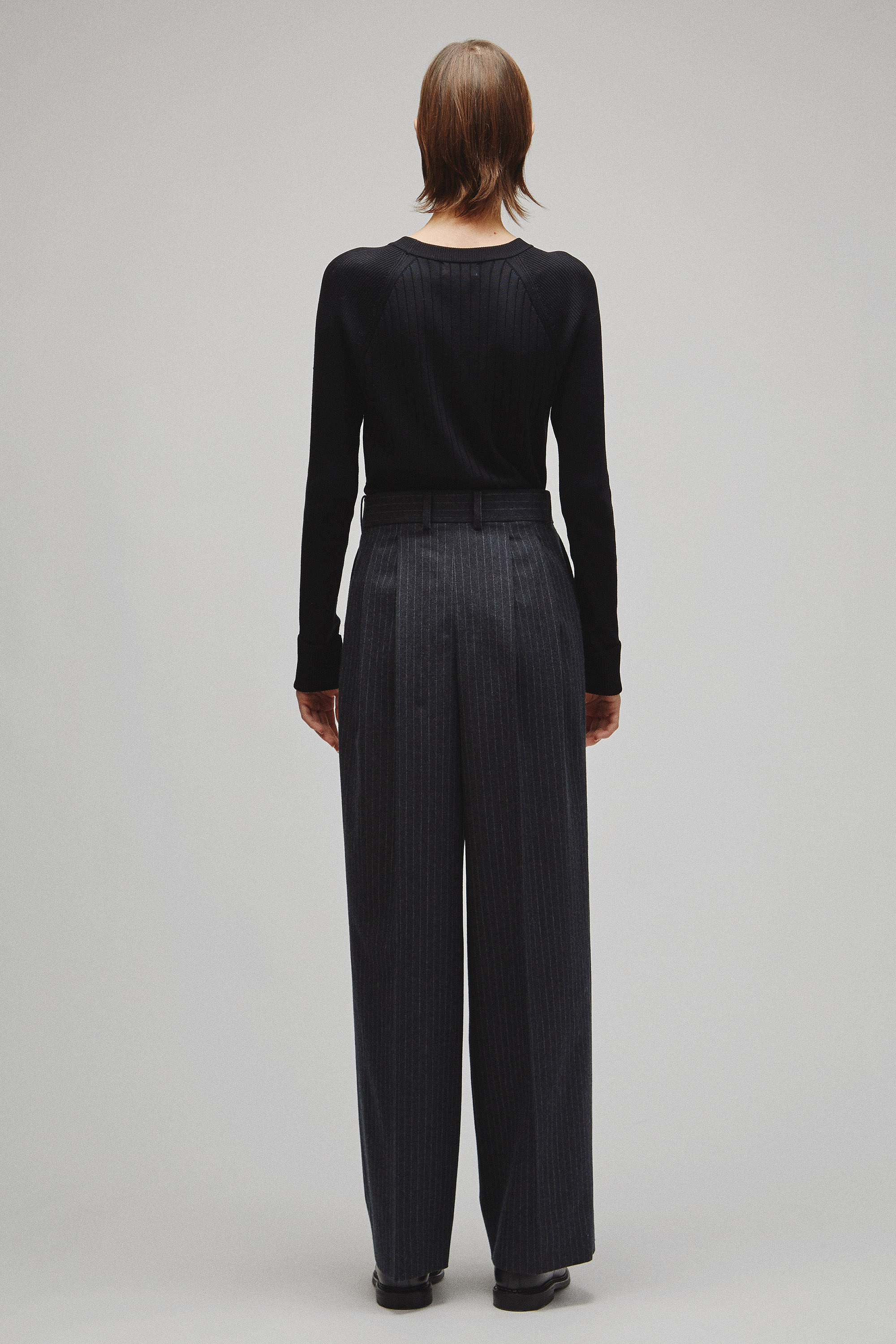 RERACS 2 TUCK WIDE SLACKS