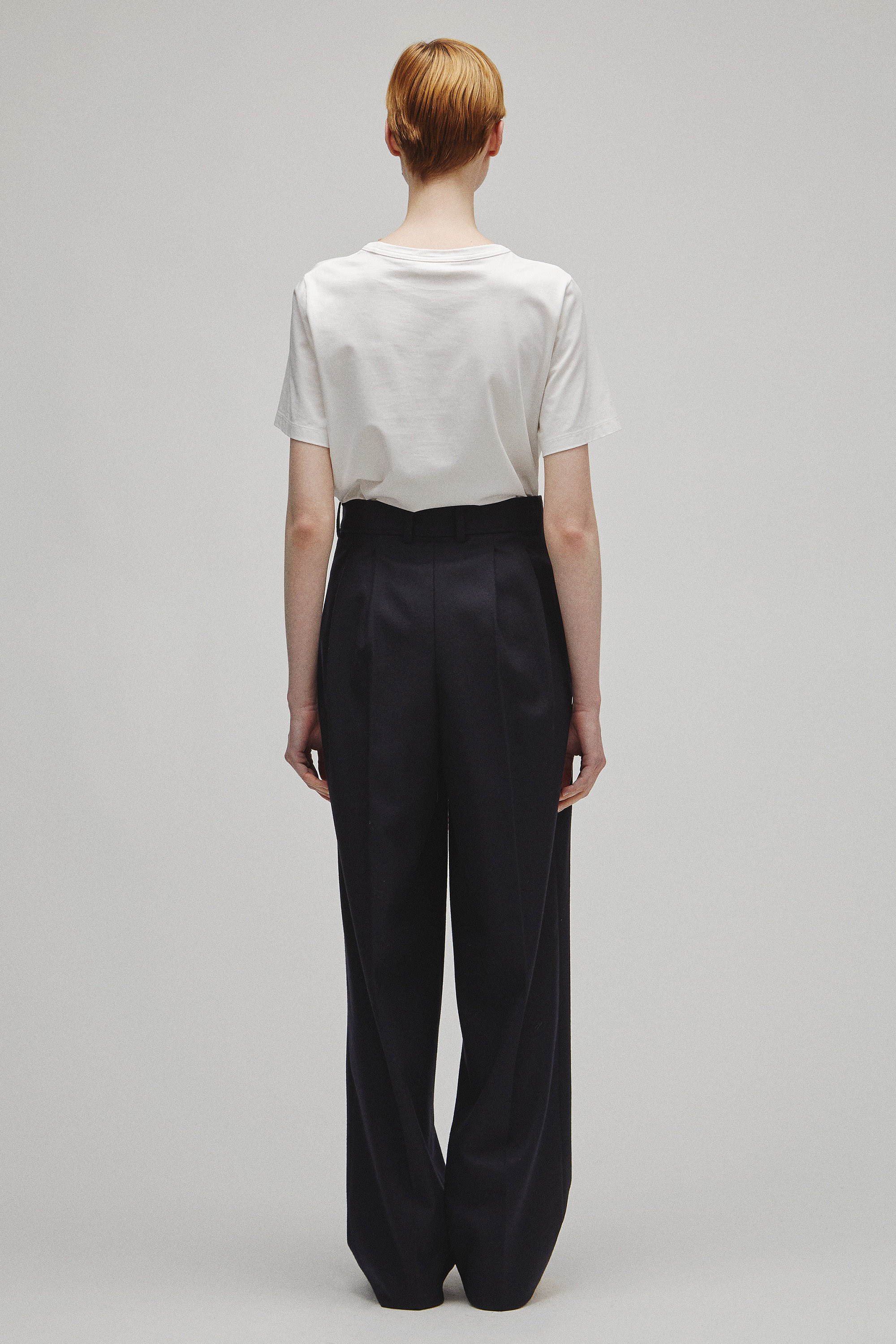 RERACS 2 TUCK WIDE SLACKS