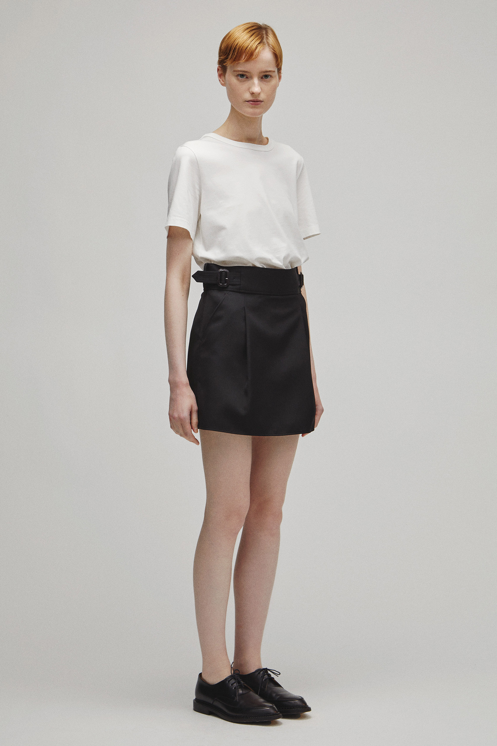 RERACS RAYERED SKIRT SHORTS