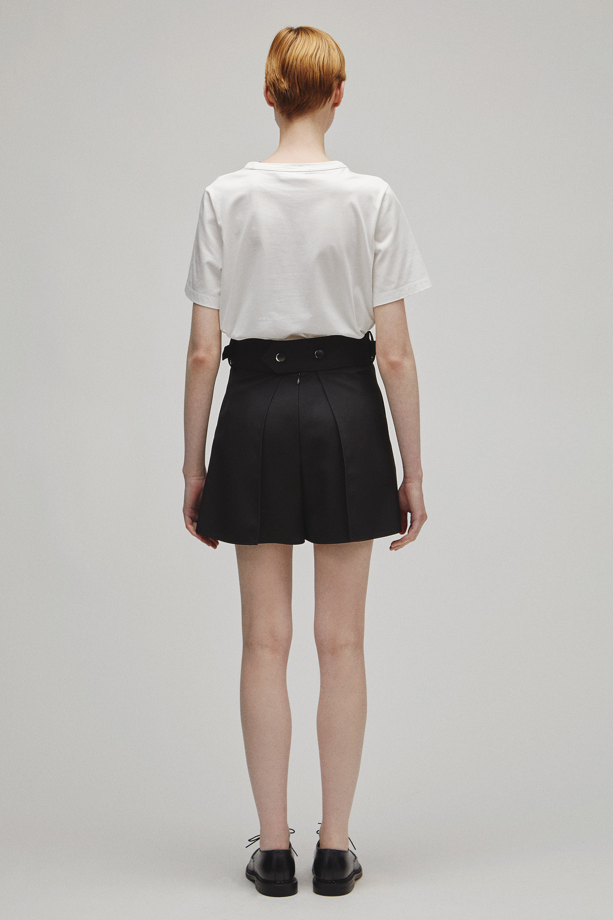RERACS RAYERED SKIRT SHORTS