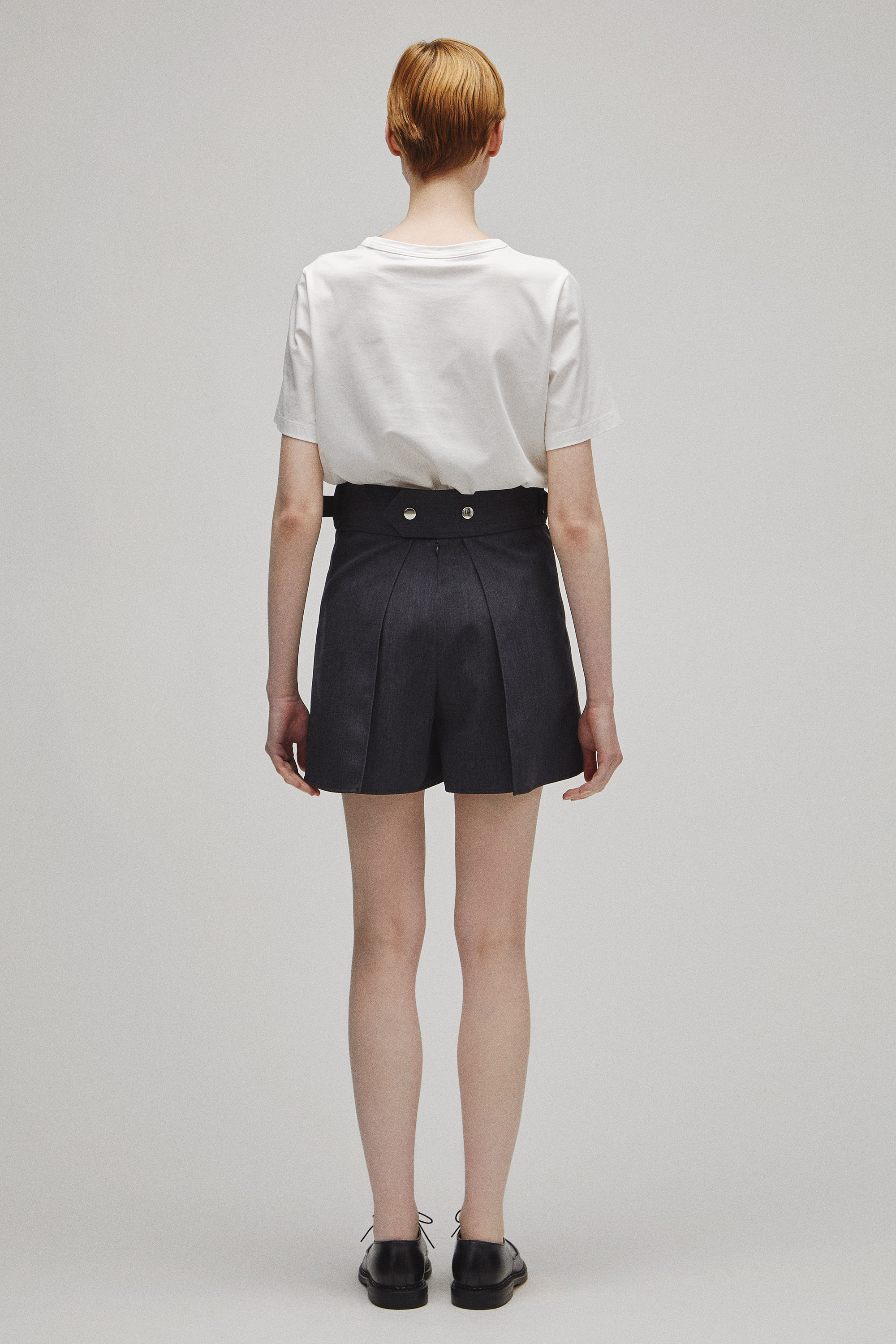 RERACS RAYERED SKIRT SHORTS
