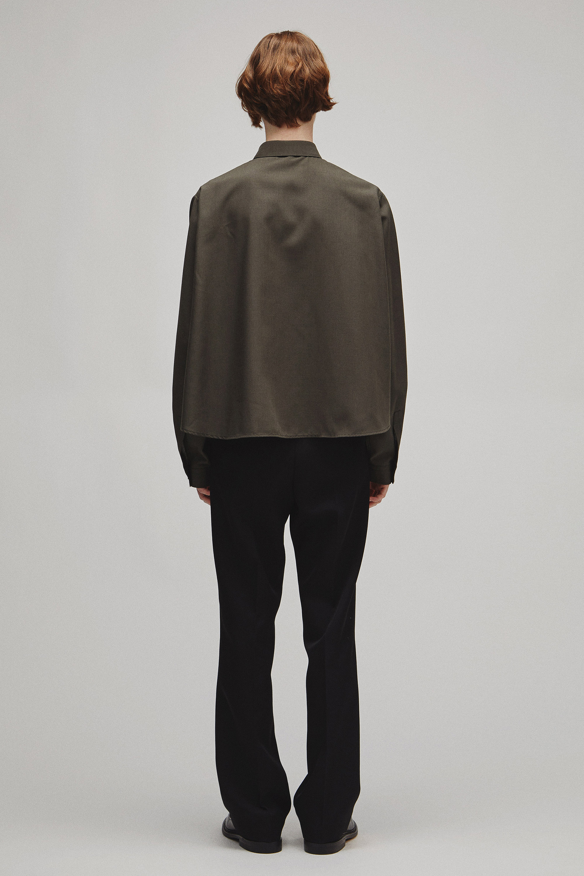 RERACS REGULAR COLLAR A-LINE SHIRT