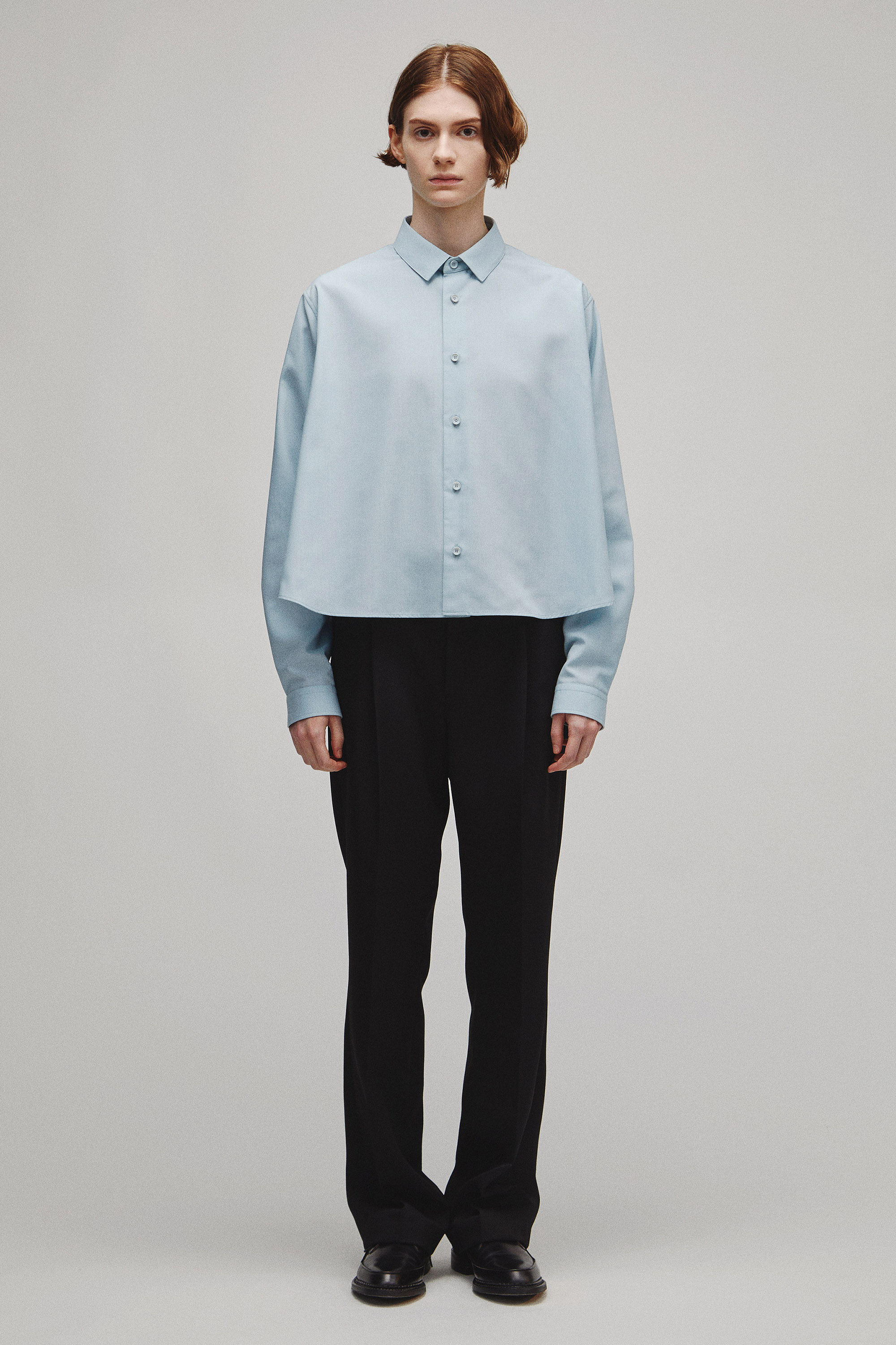 RERACS REGULAR COLLAR A-LINE SHIRT