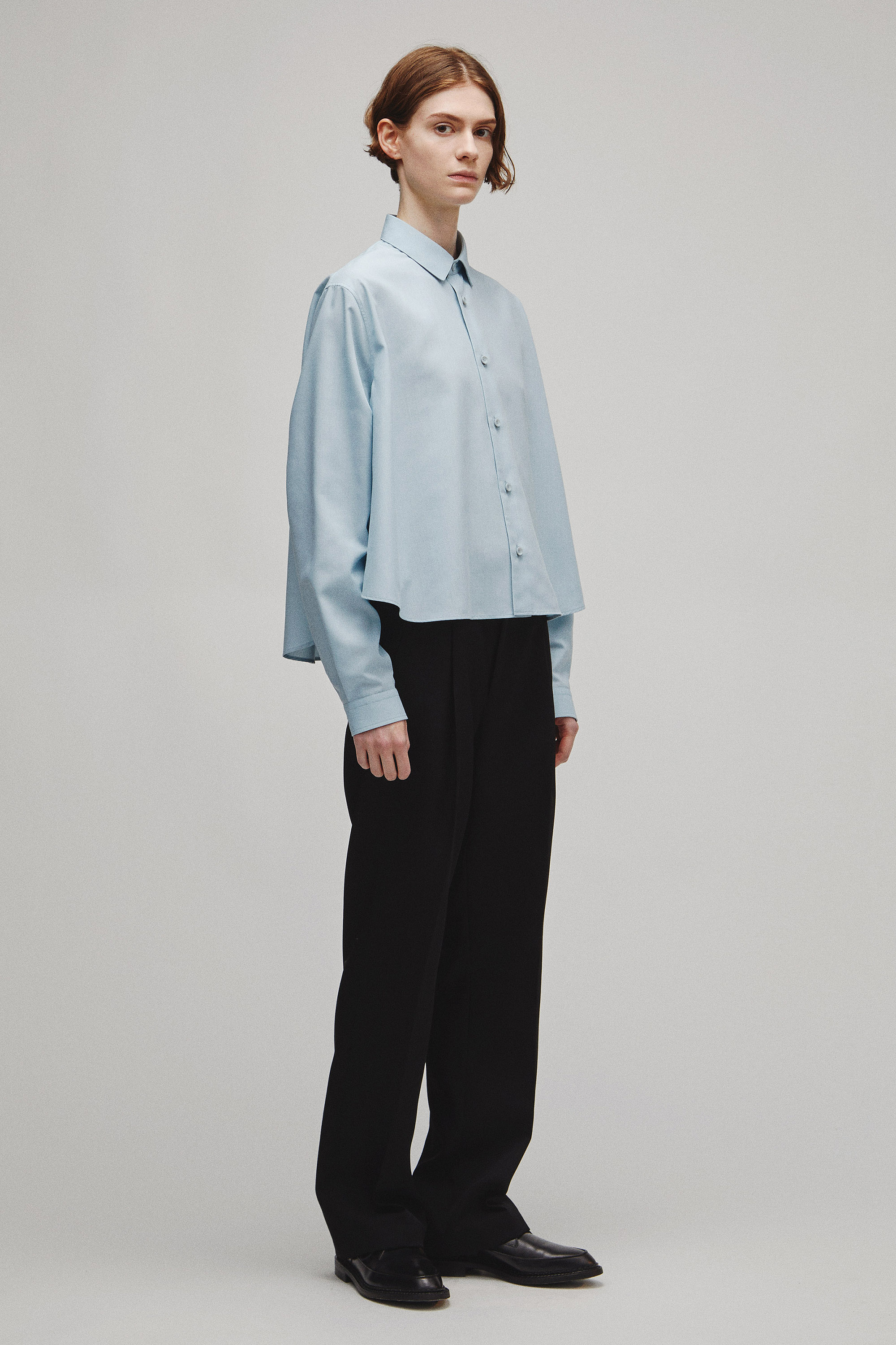 RERACS REGULAR COLLAR A-LINE SHIRT
