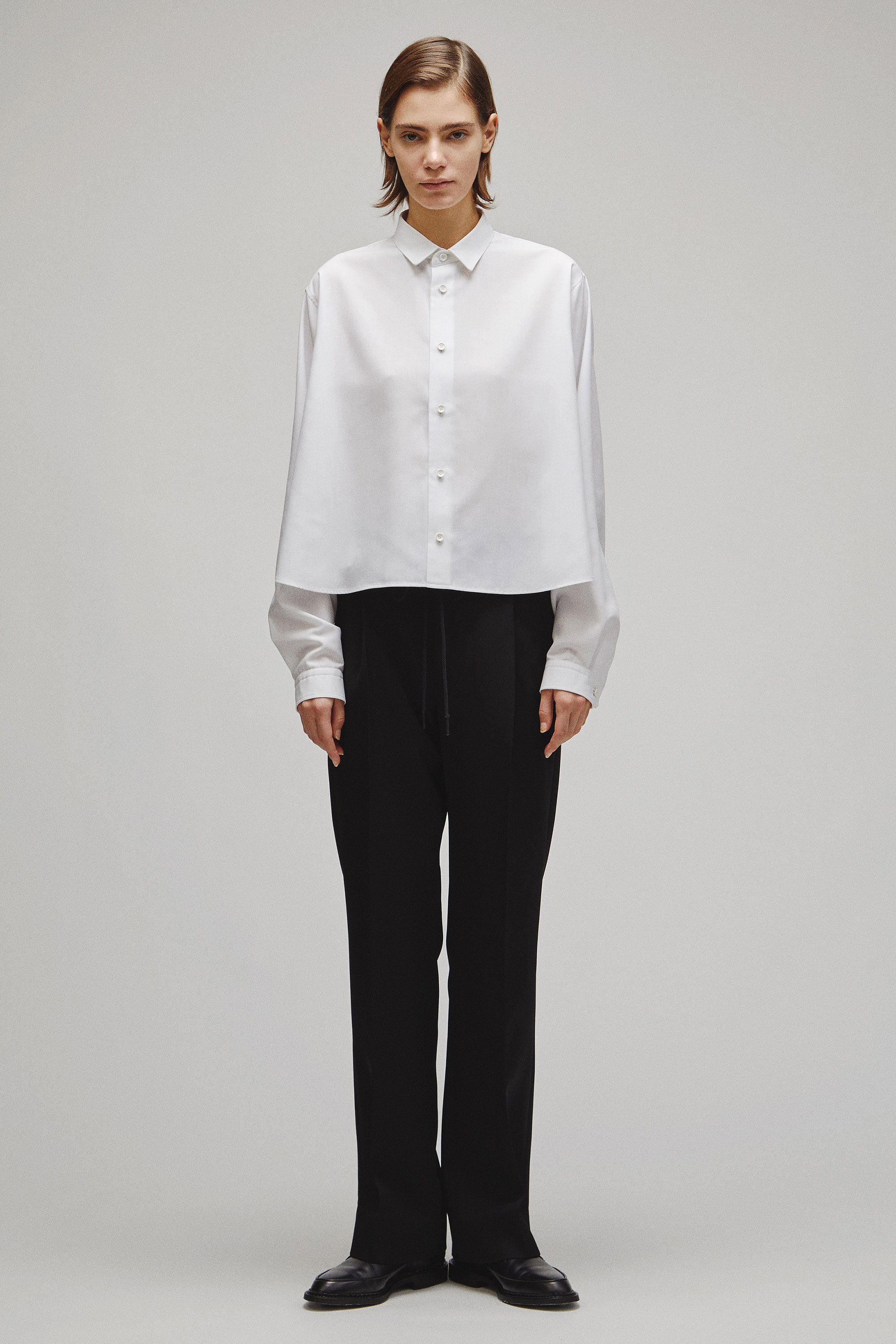 RERACS REGULAR COLLAR A-LINE SHIRT