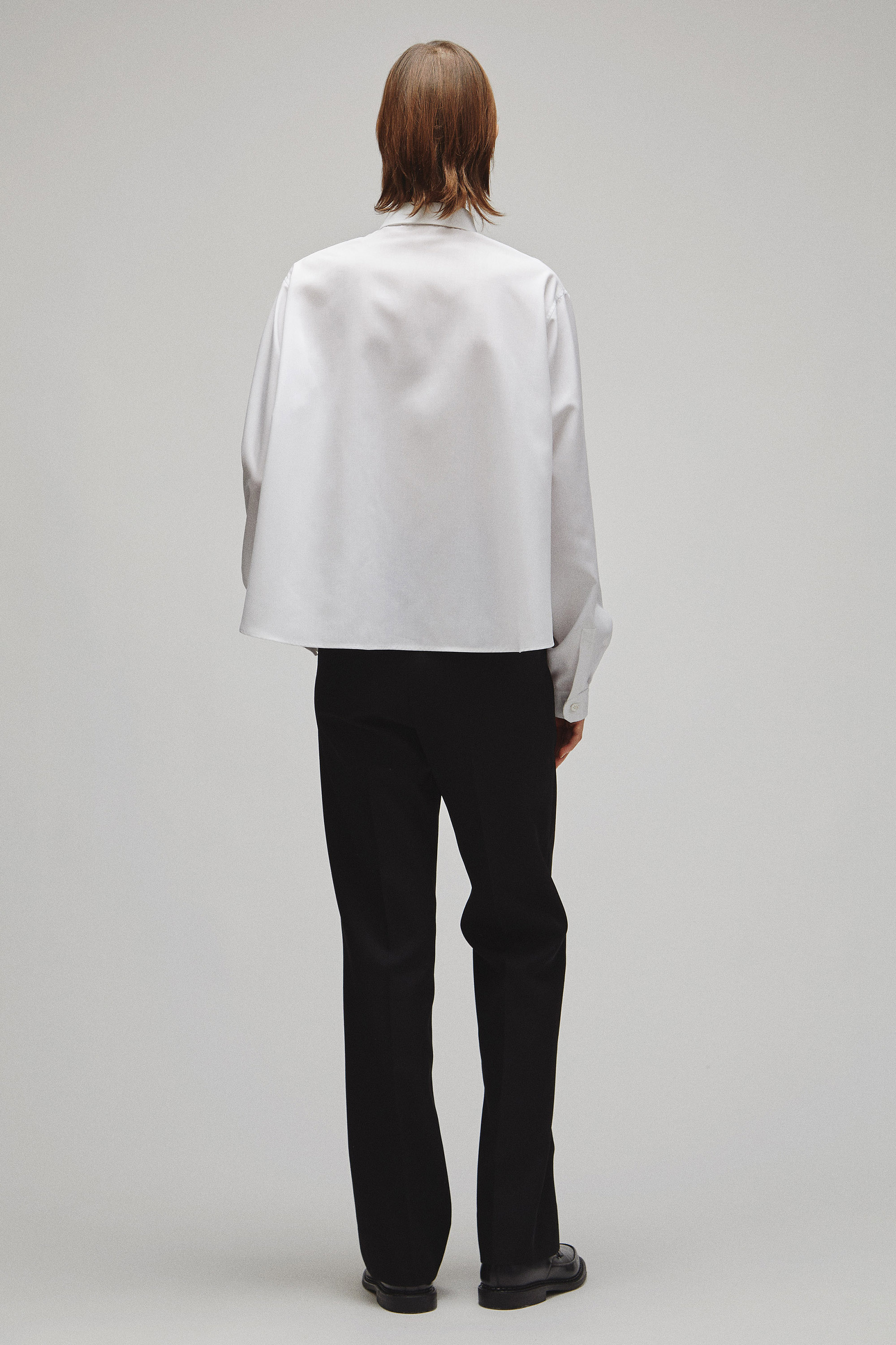 RERACS REGULAR COLLAR A-LINE SHIRT