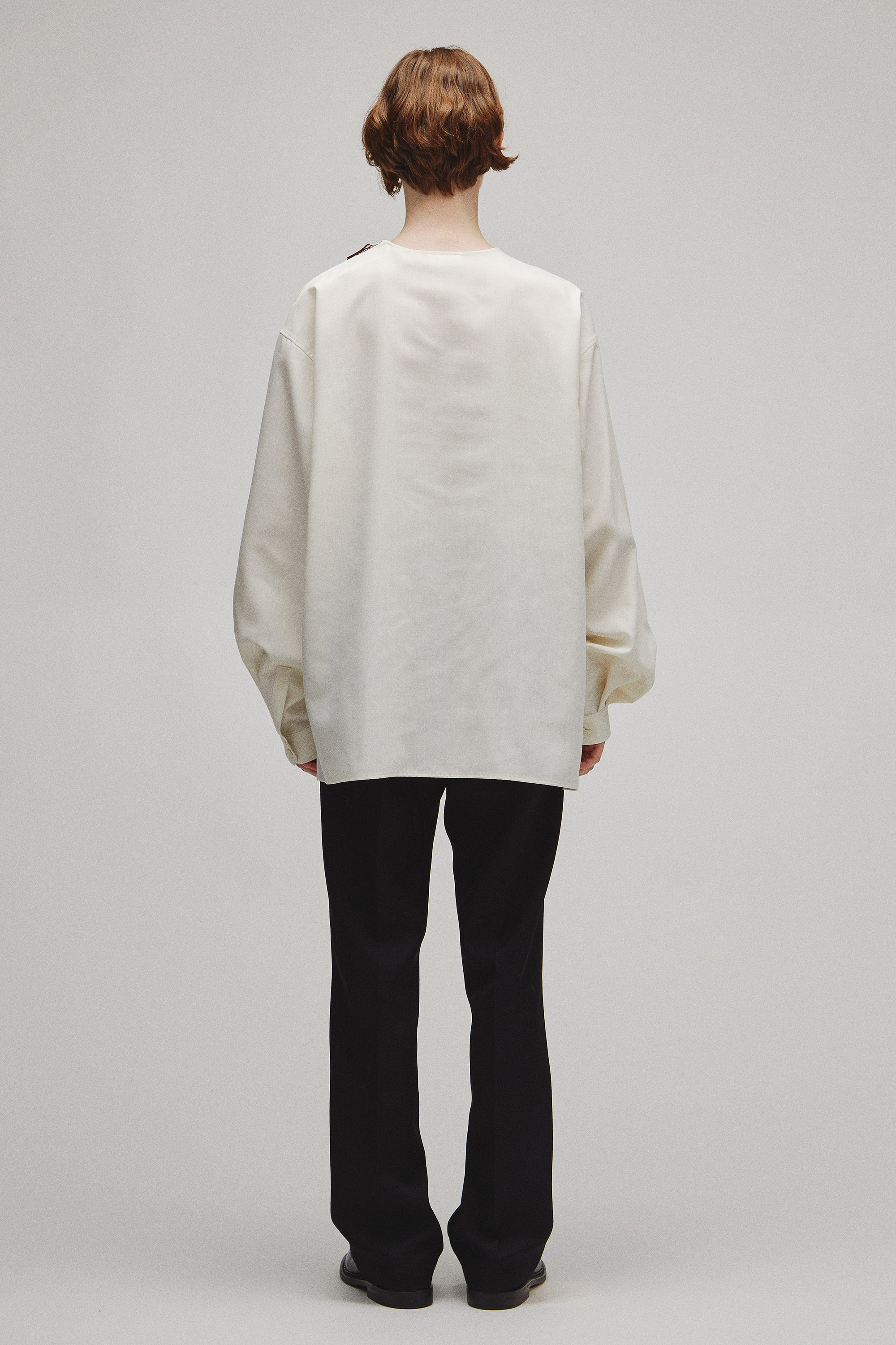 THE SIDE ZIP PULLOVER SHIRT