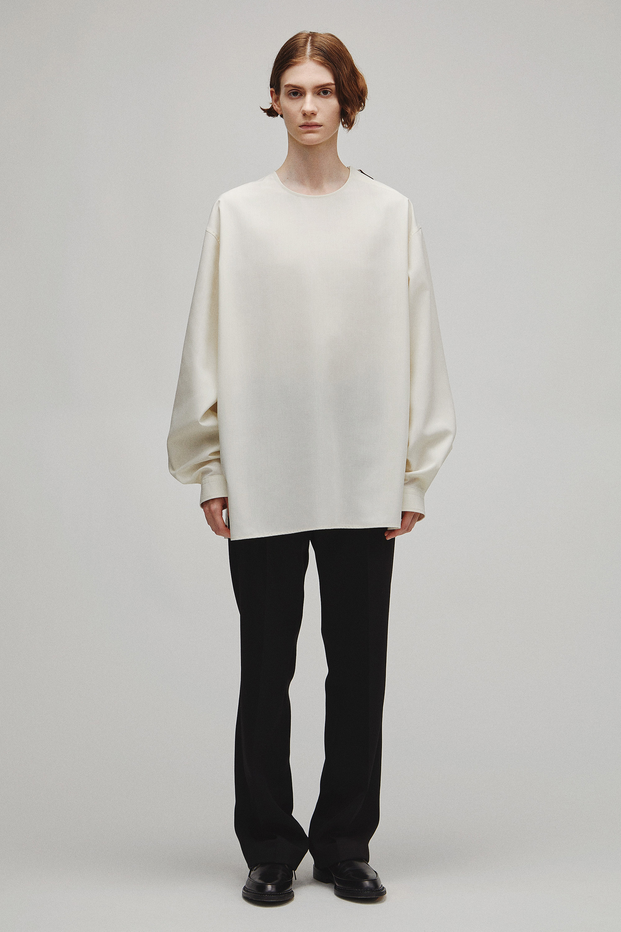 THE SIDE ZIP PULLOVER SHIRT