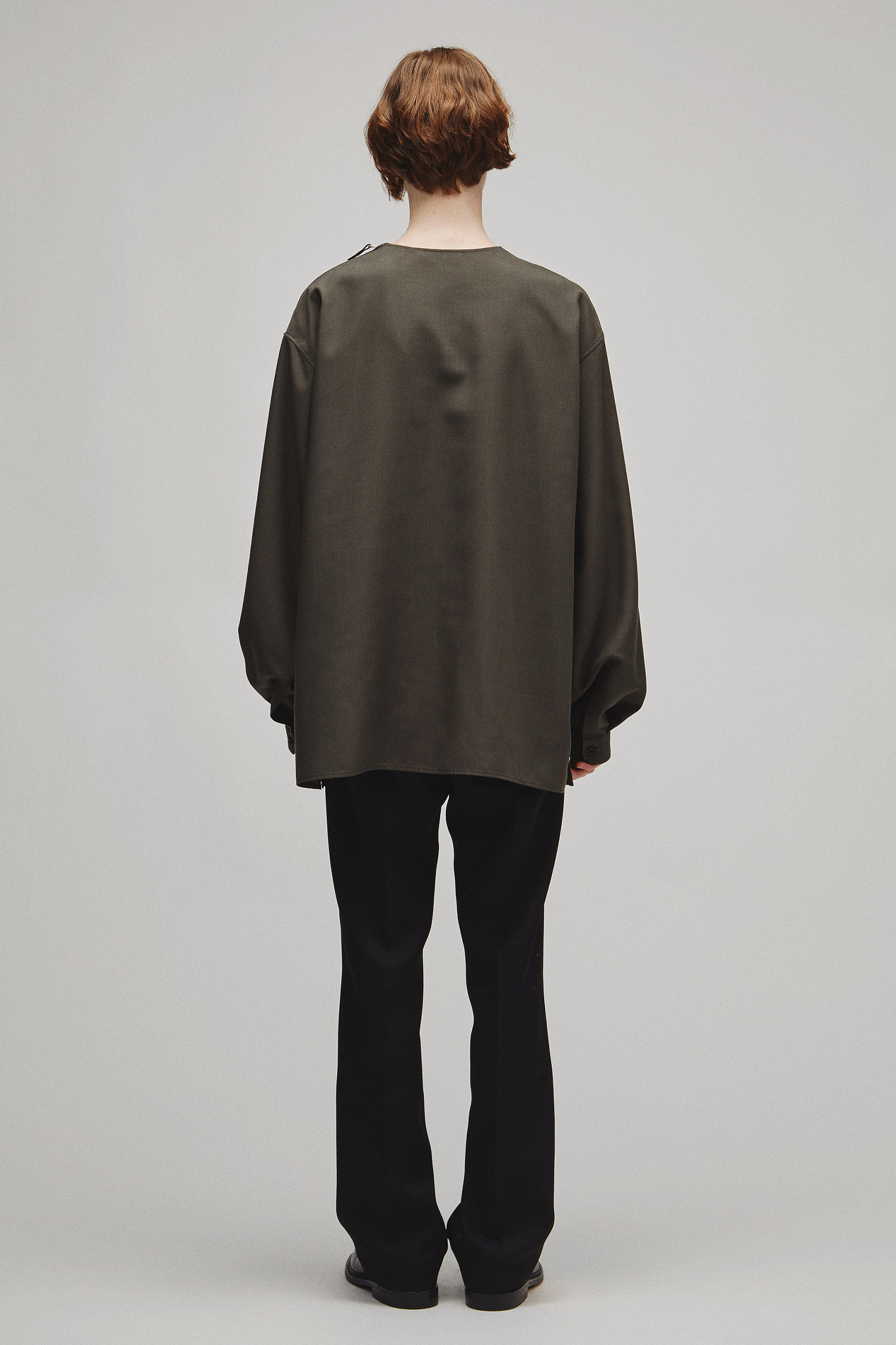 THE SIDE ZIP PULLOVER SHIRT