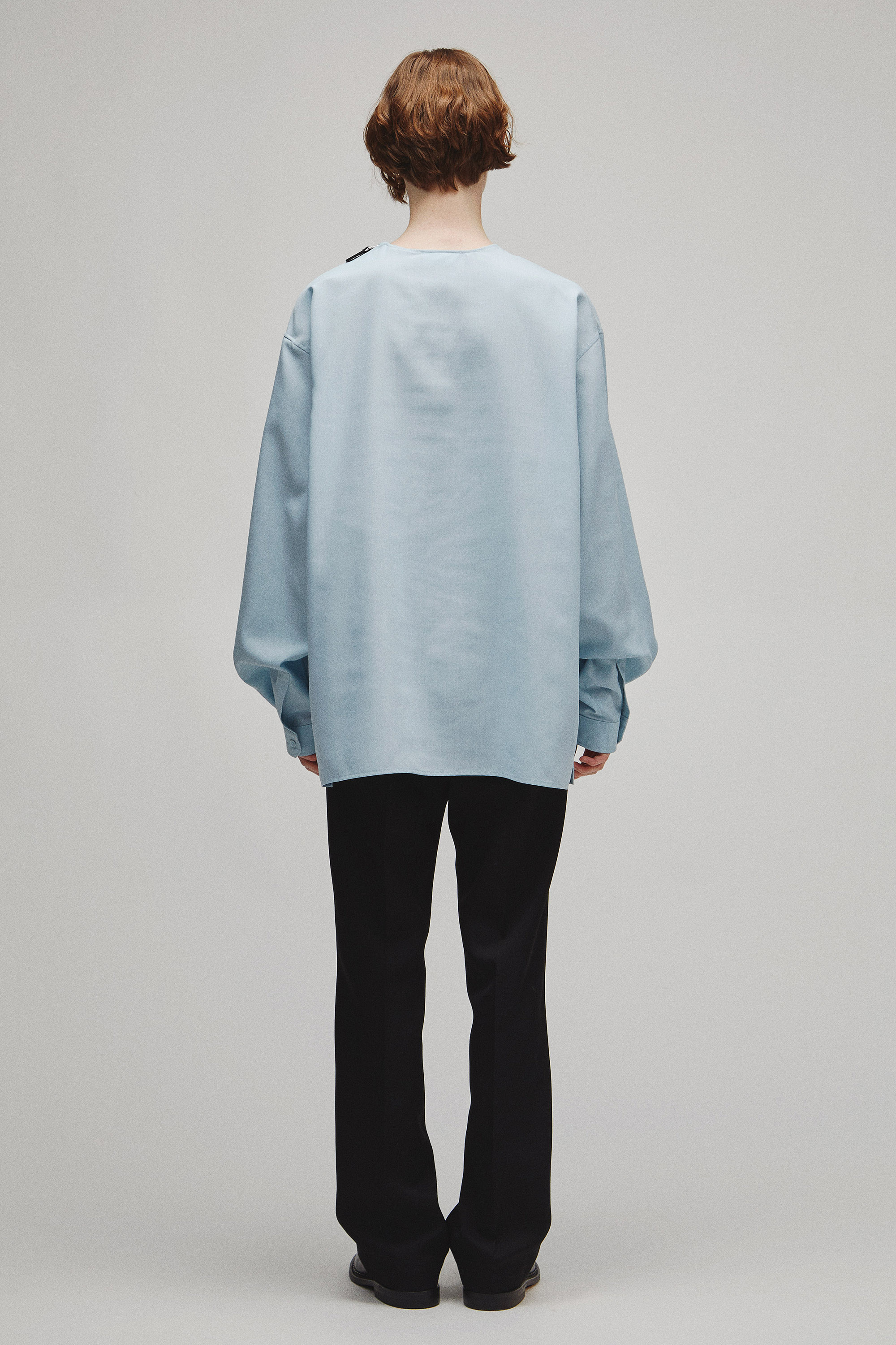 THE SIDE ZIP PULLOVER SHIRT
