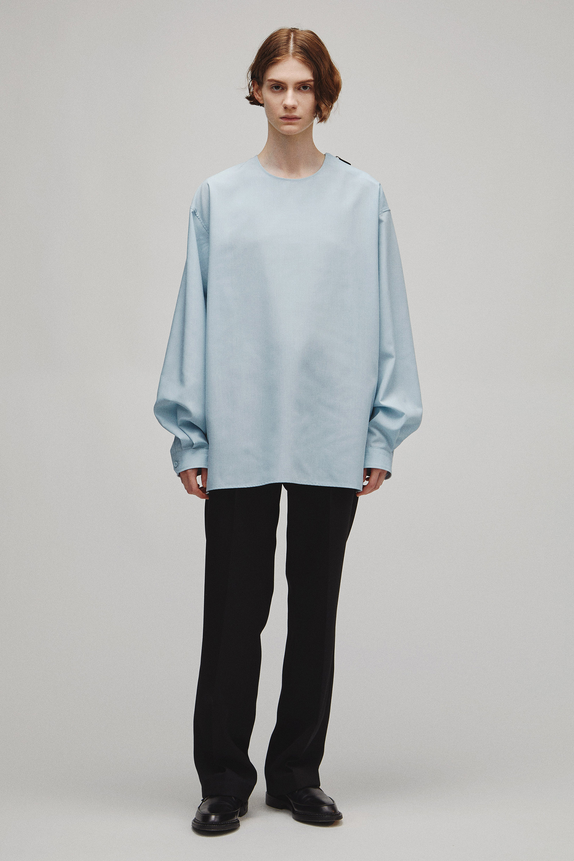 THE SIDE ZIP PULLOVER SHIRT