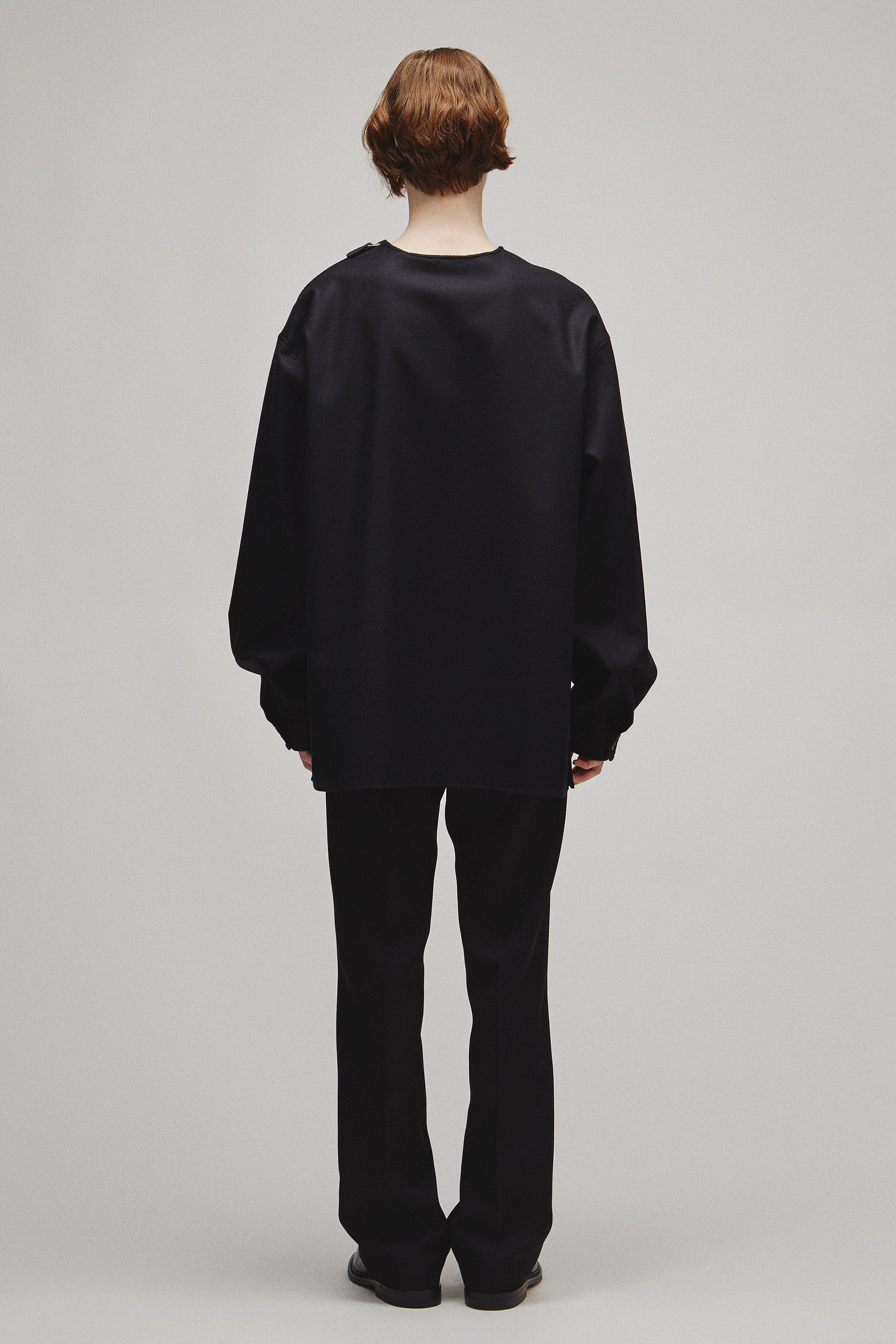THE SIDE ZIP PULLOVER SHIRT