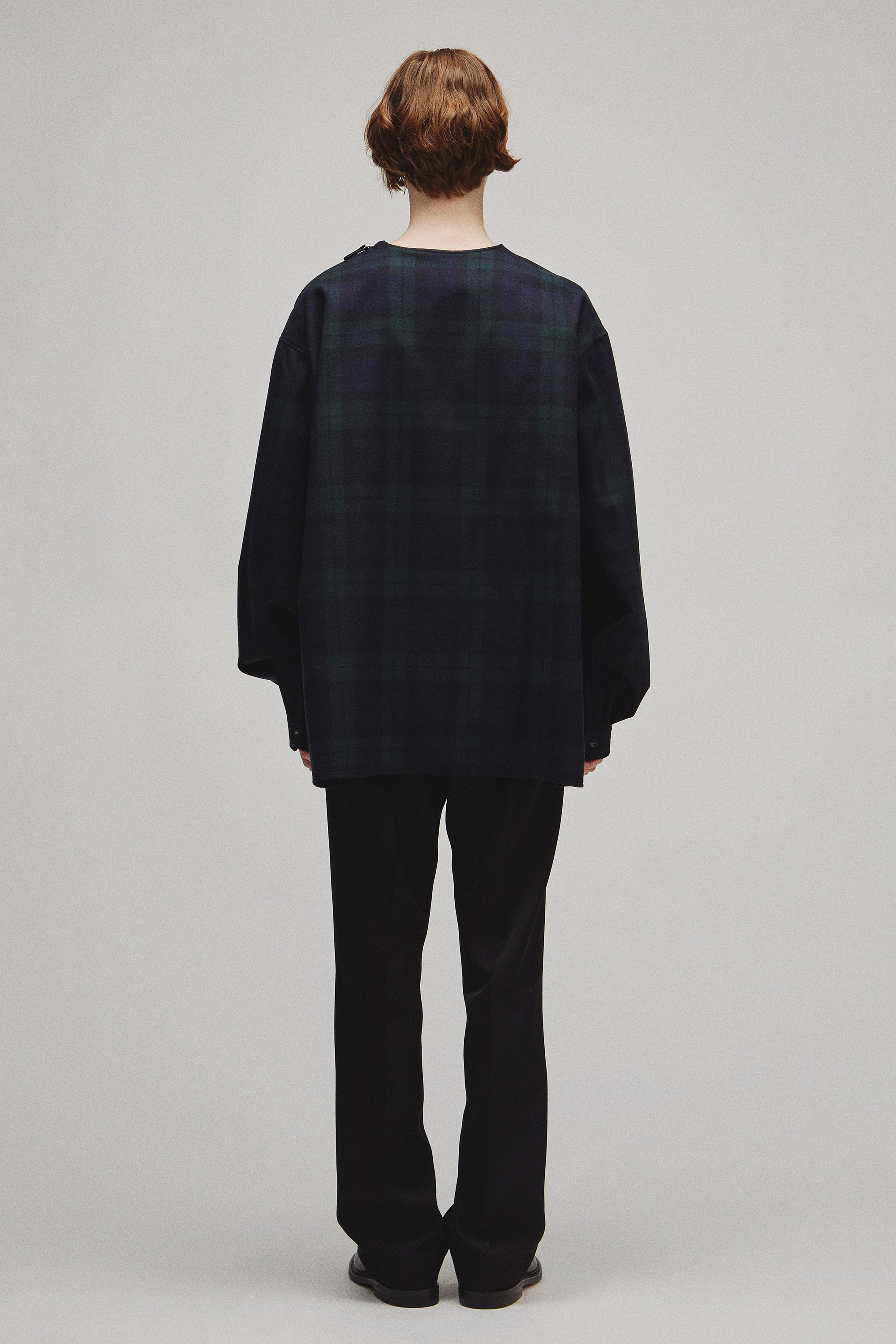 THE SIDE ZIP PULLOVER SHIRT
