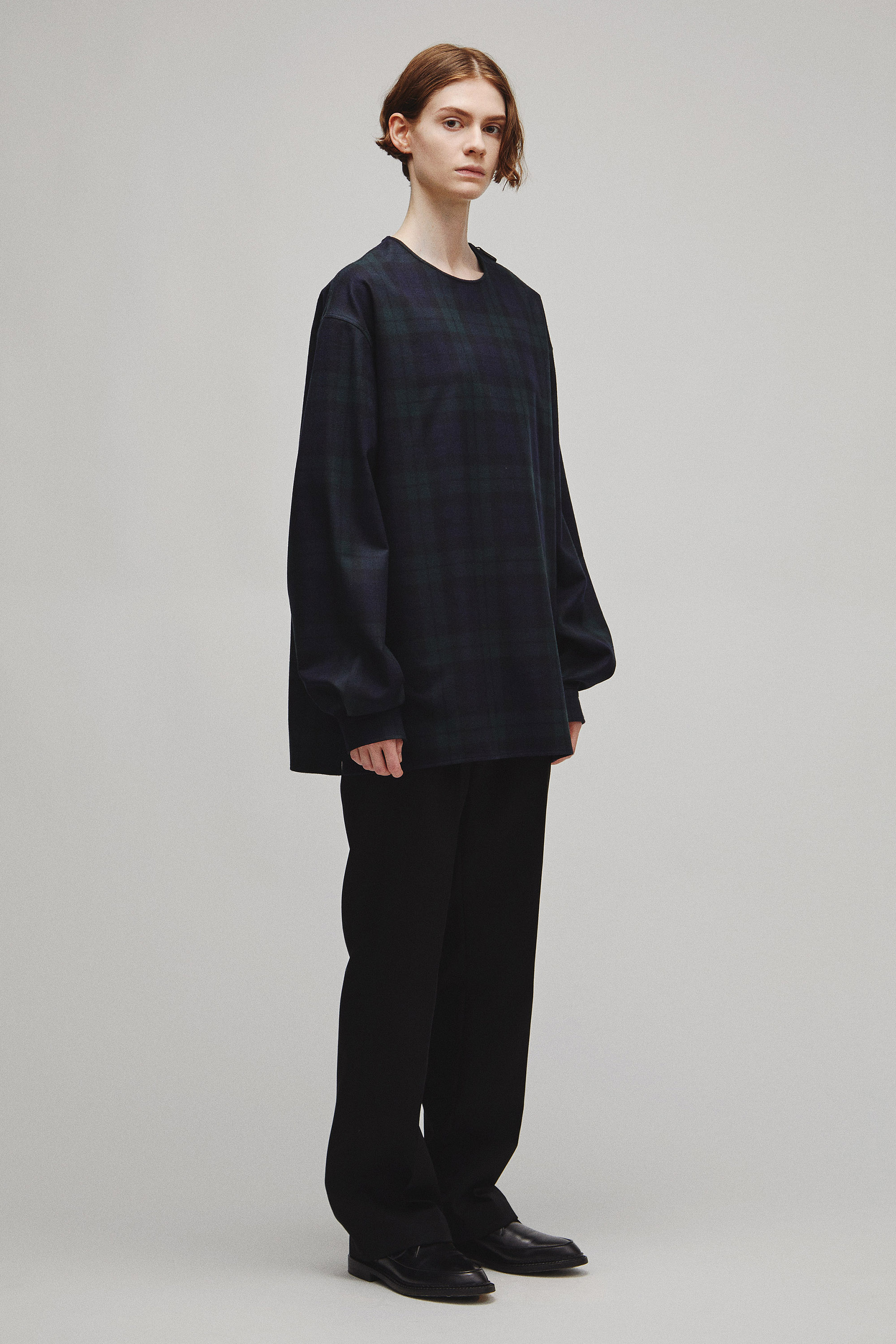 THE SIDE ZIP PULLOVER SHIRT