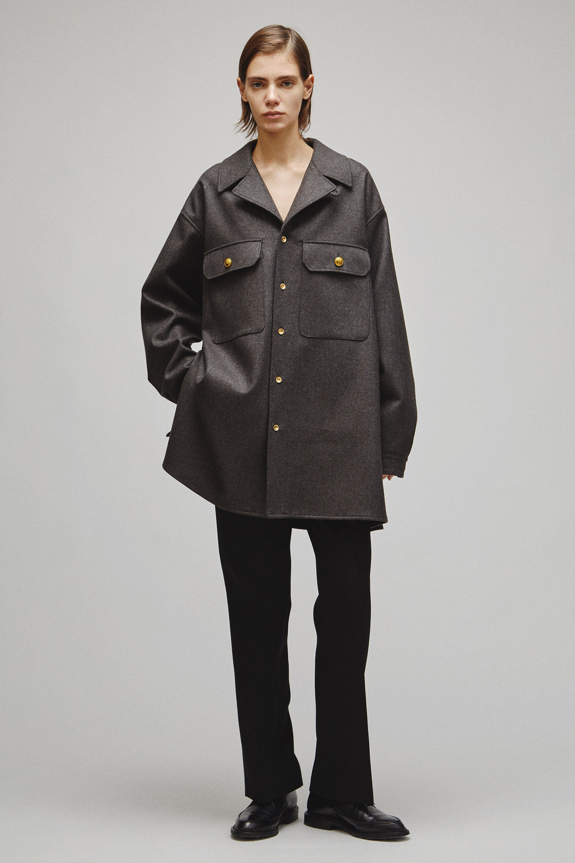 RERACS LONG CPO SHIRT