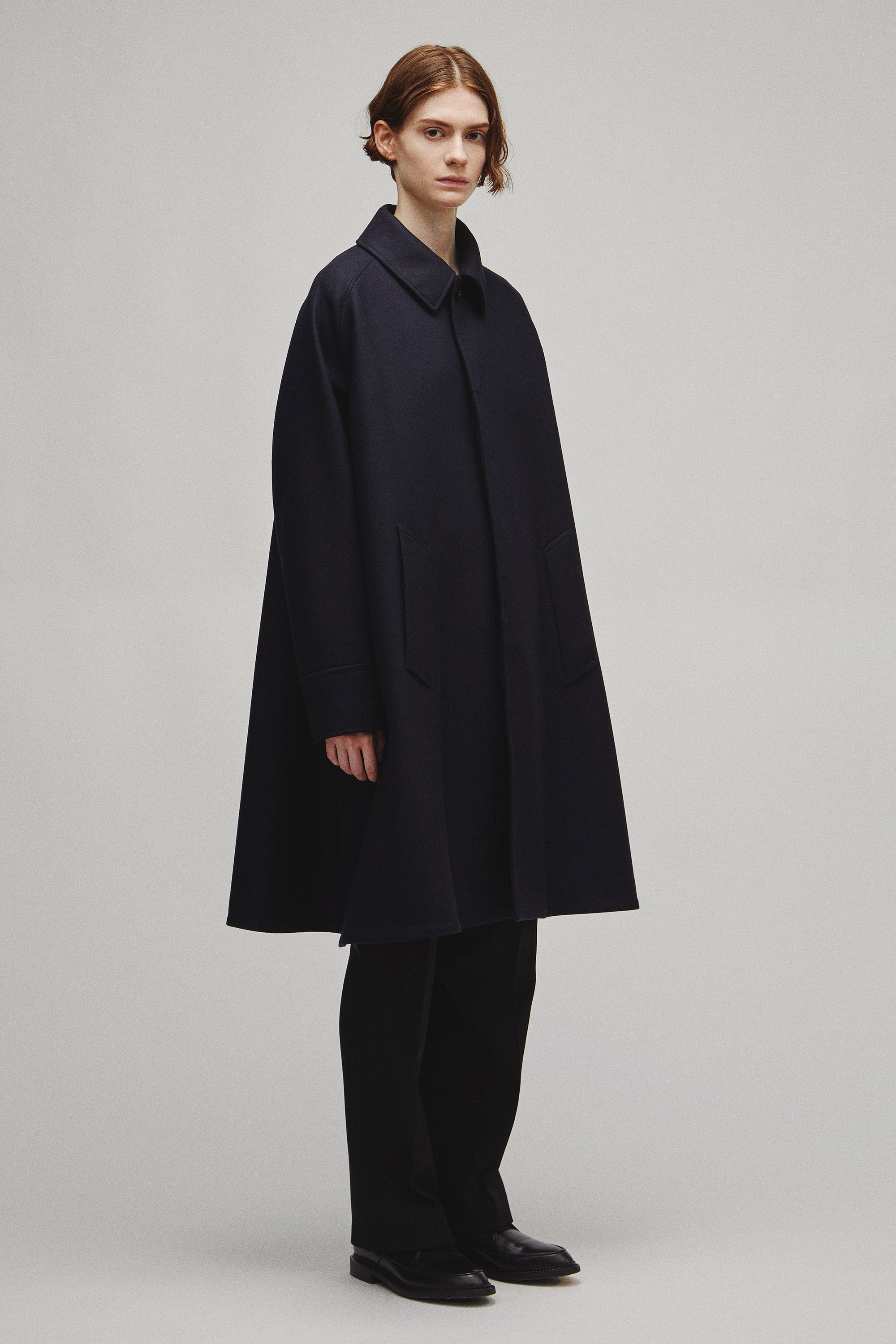 RERACS BALCOLLAR A-LINE COAT
