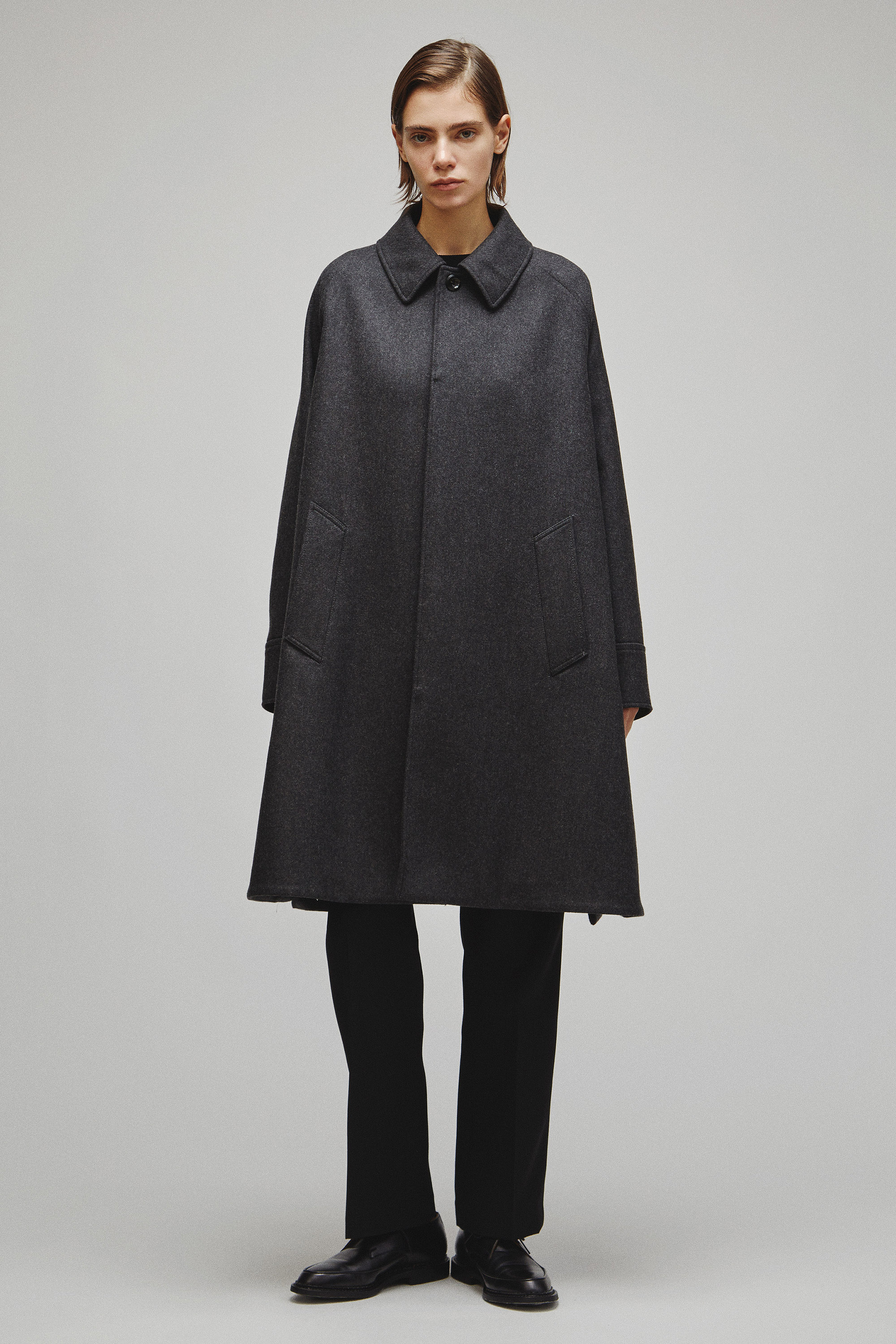 RERACS BALCOLLAR A-LINE COAT