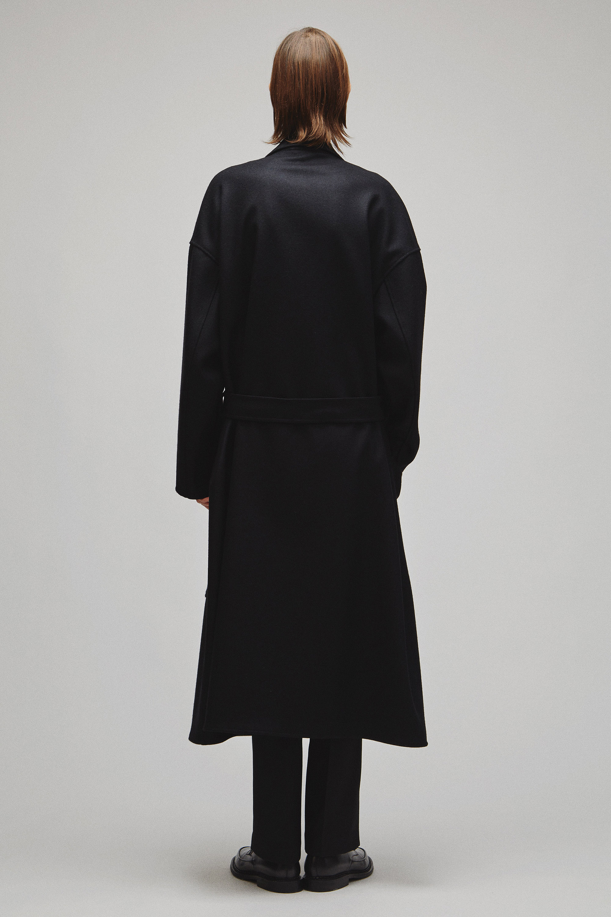 RERACS PEAKED LAPEL SHIRT COAT