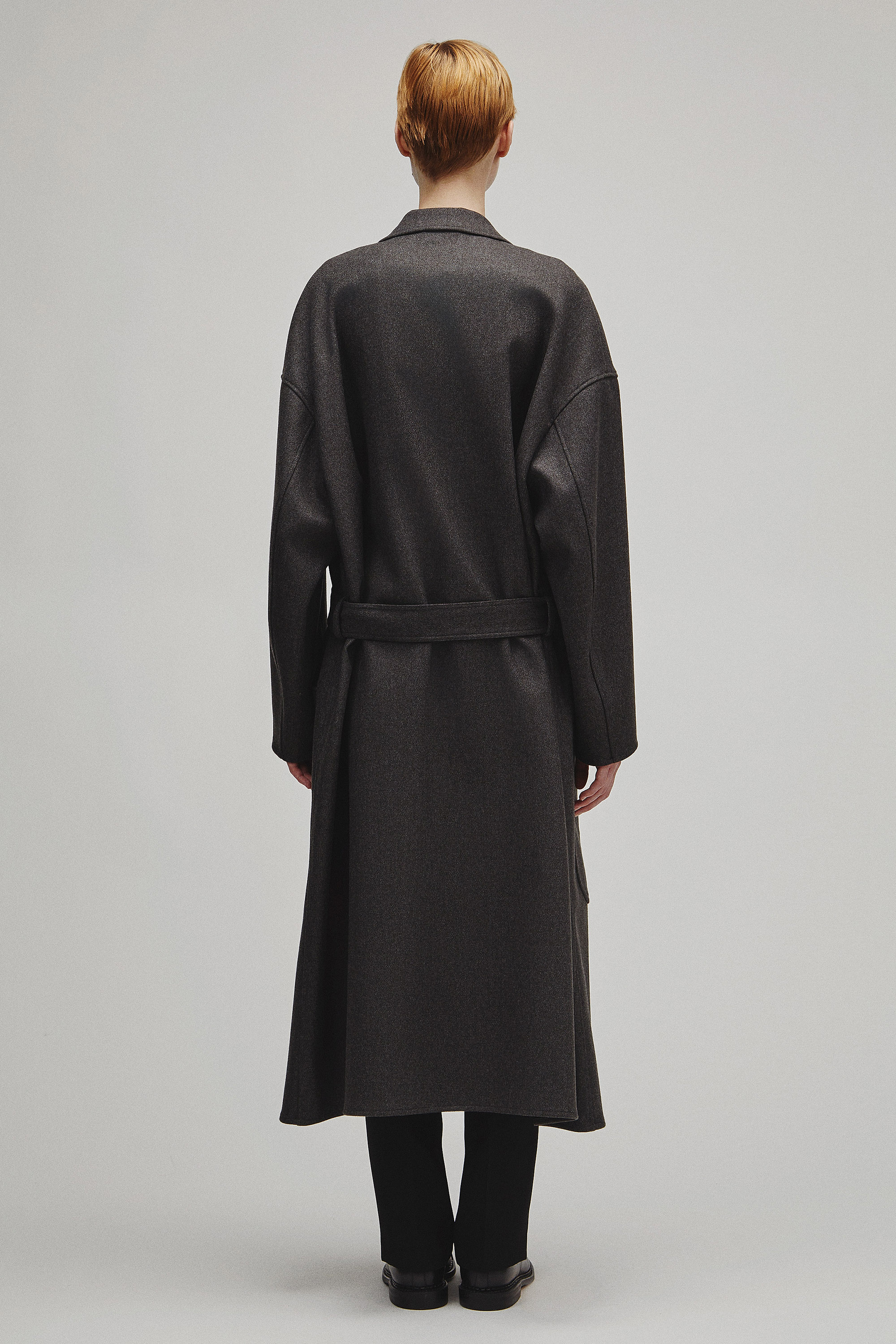 RERACS PEAKED LAPEL SHIRT COAT