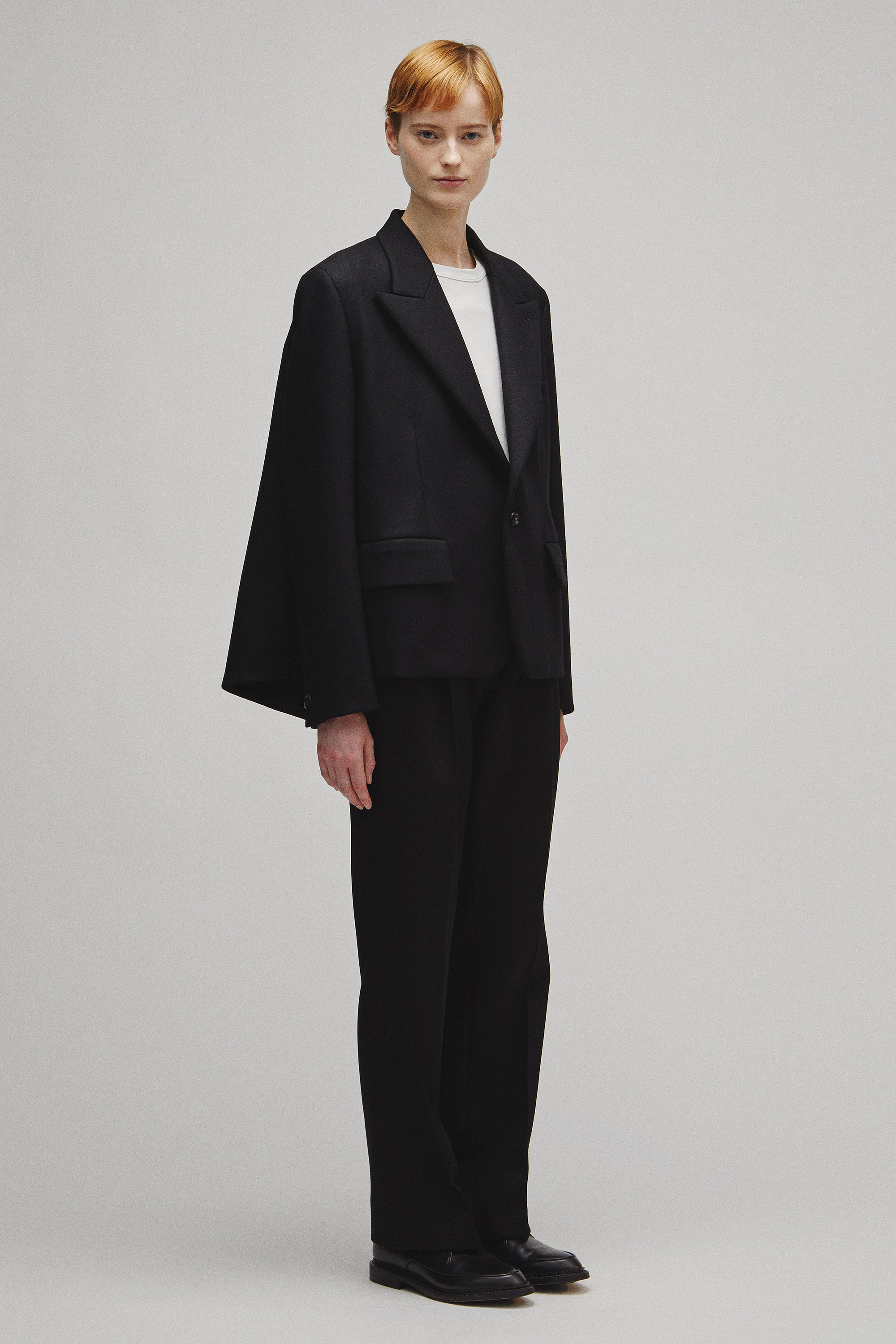 RERACS PEAKED A-LINE JACKET