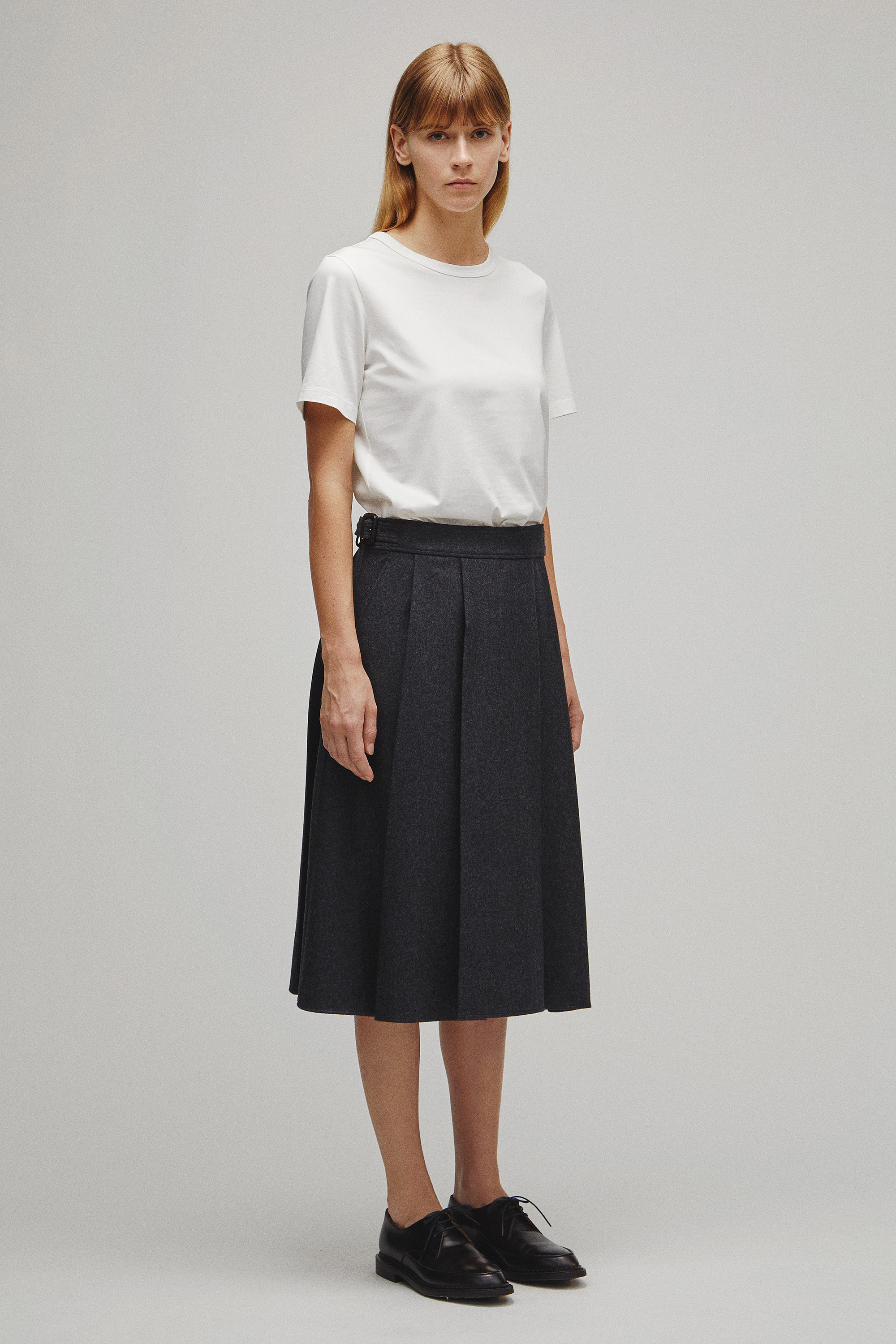 RERACS GURKHA TUCK SKIRT