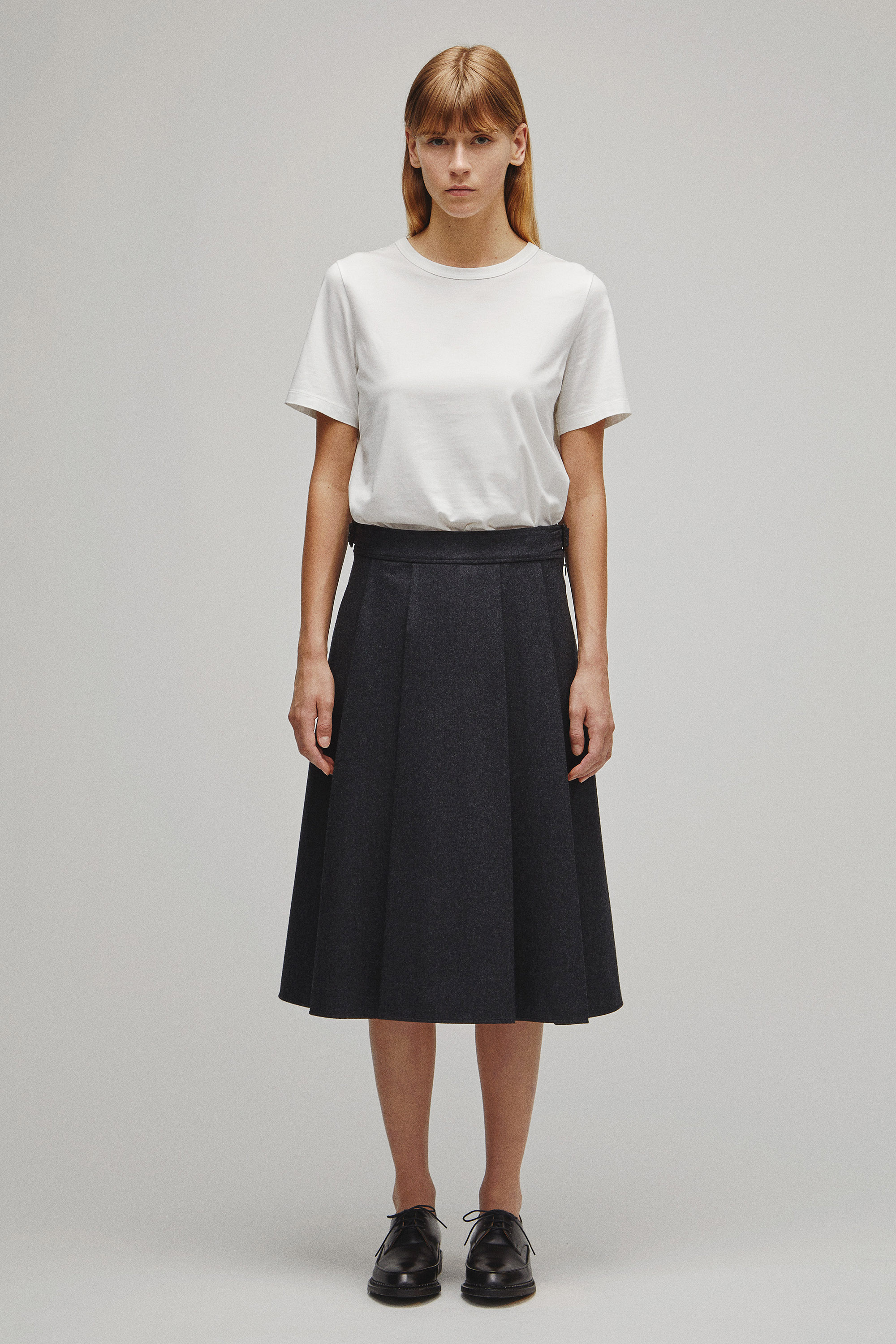 RERACS GURKHA TUCK SKIRT