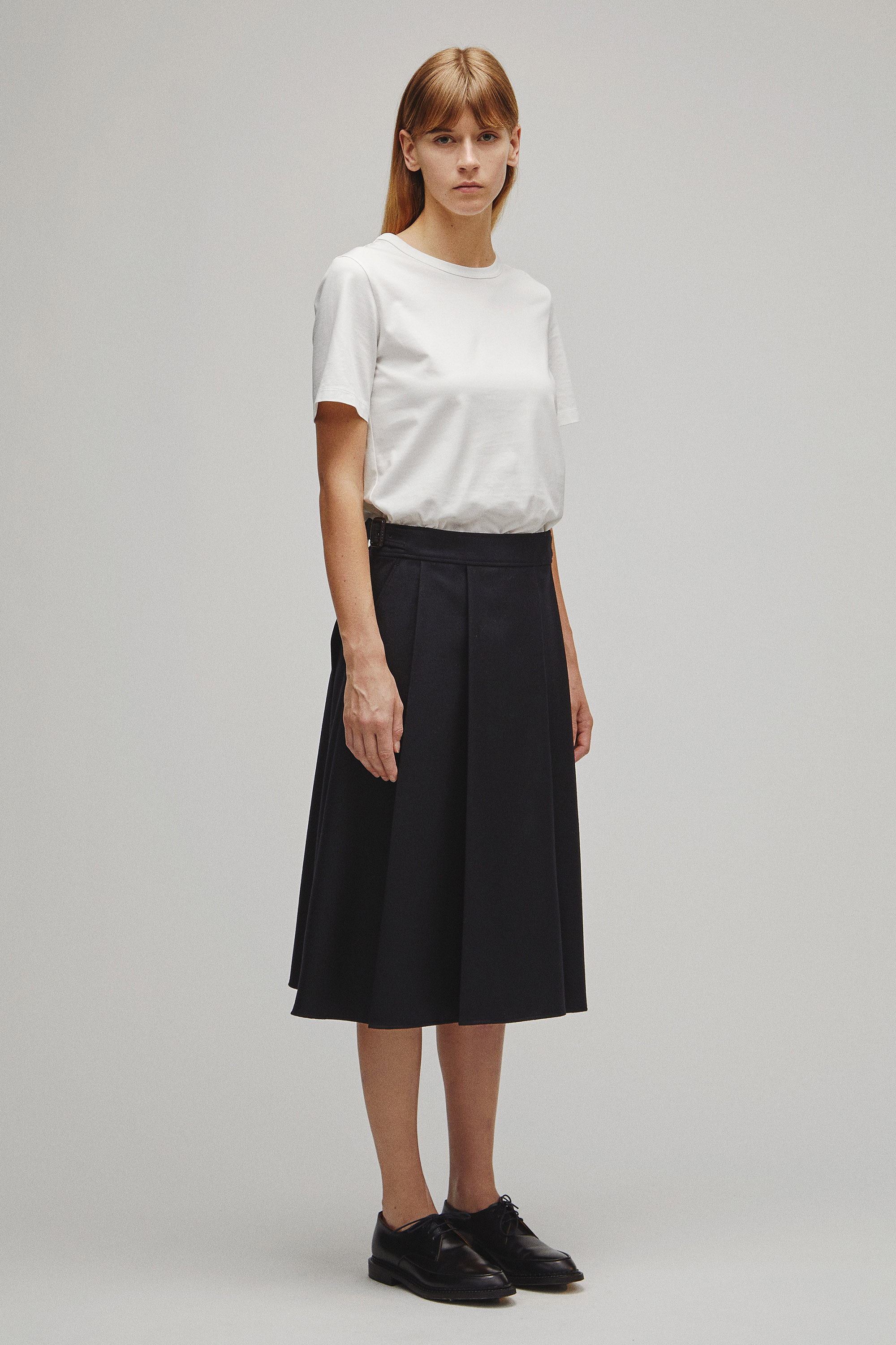 RERACS GURKHA TUCK SKIRT