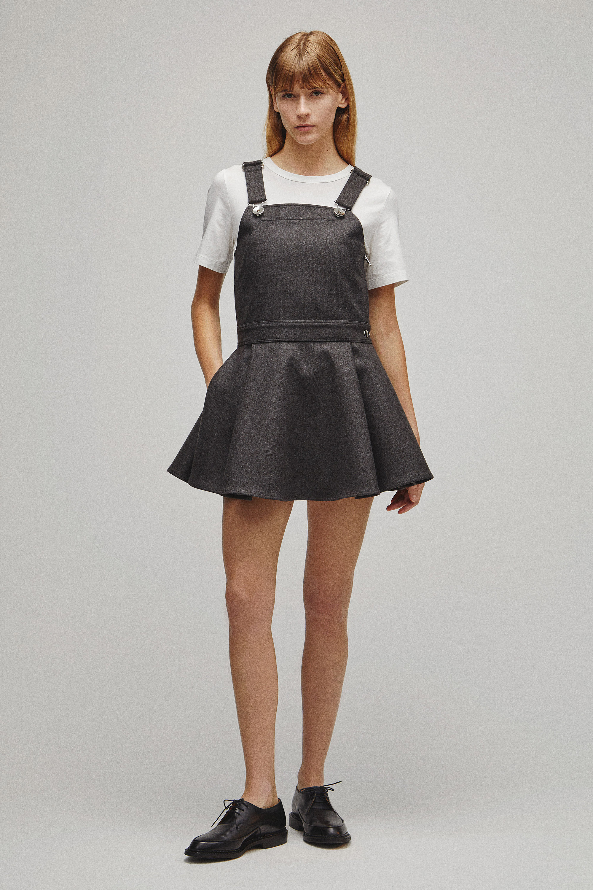 RERACS PEPLUM SHORT APRON