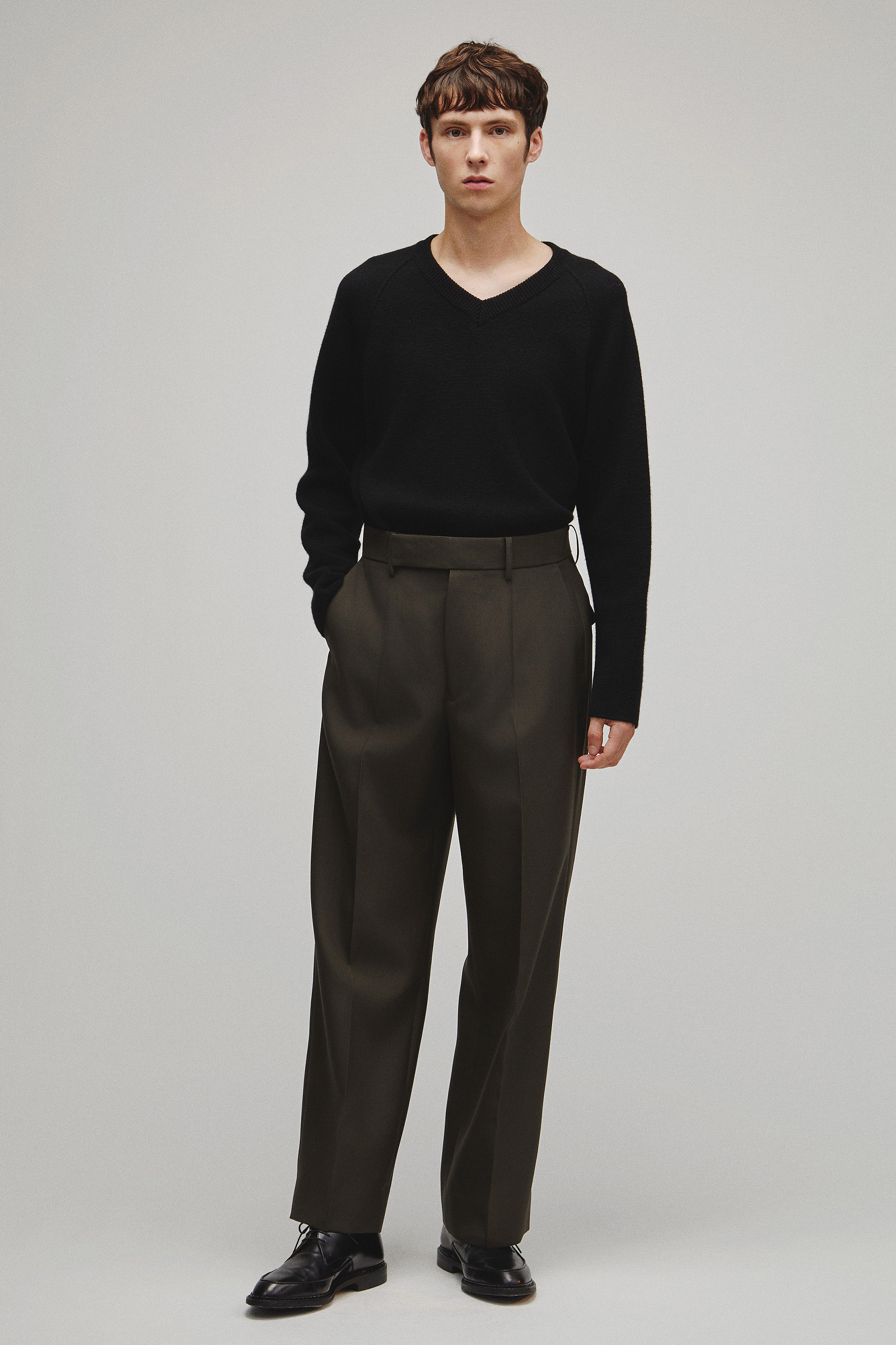 RERACS DARTS WIDE SLACKS