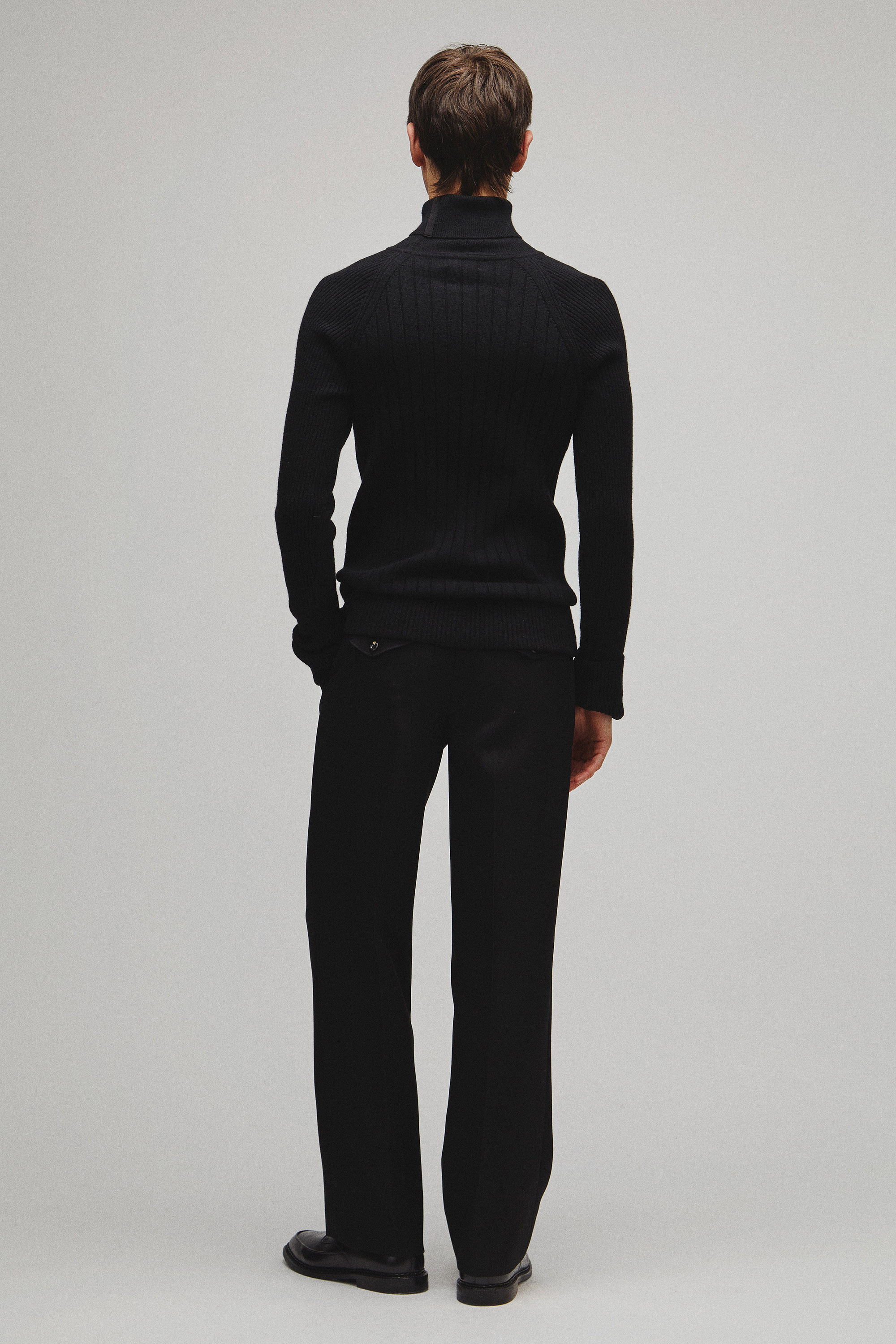 RERACS RAGLAN TURTLE NECK PULLOVER KNIT