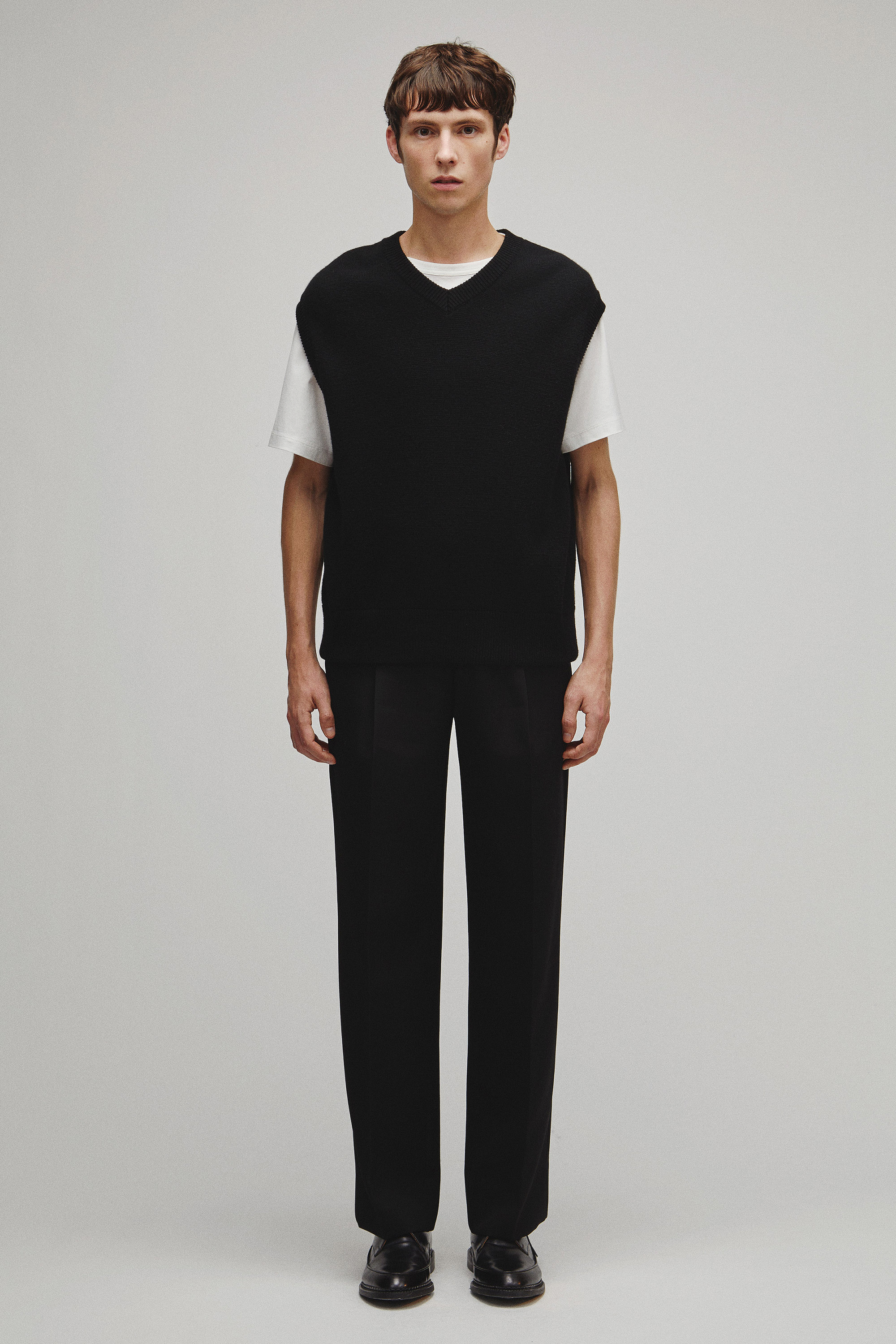RERACS V NECK PULLOVER KNIT VEST